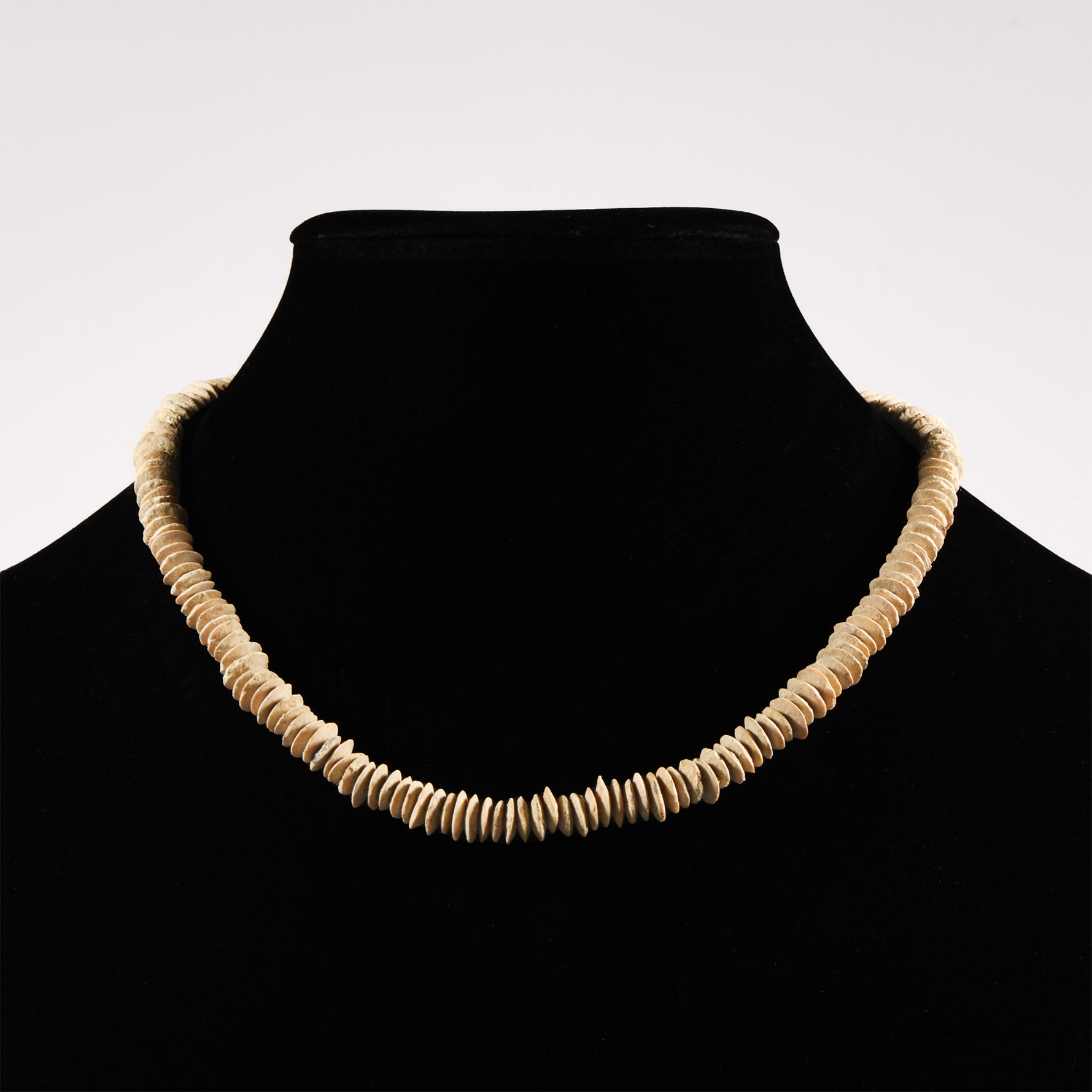 Mesopotamian Alabaster Disc Necklace Bead Group