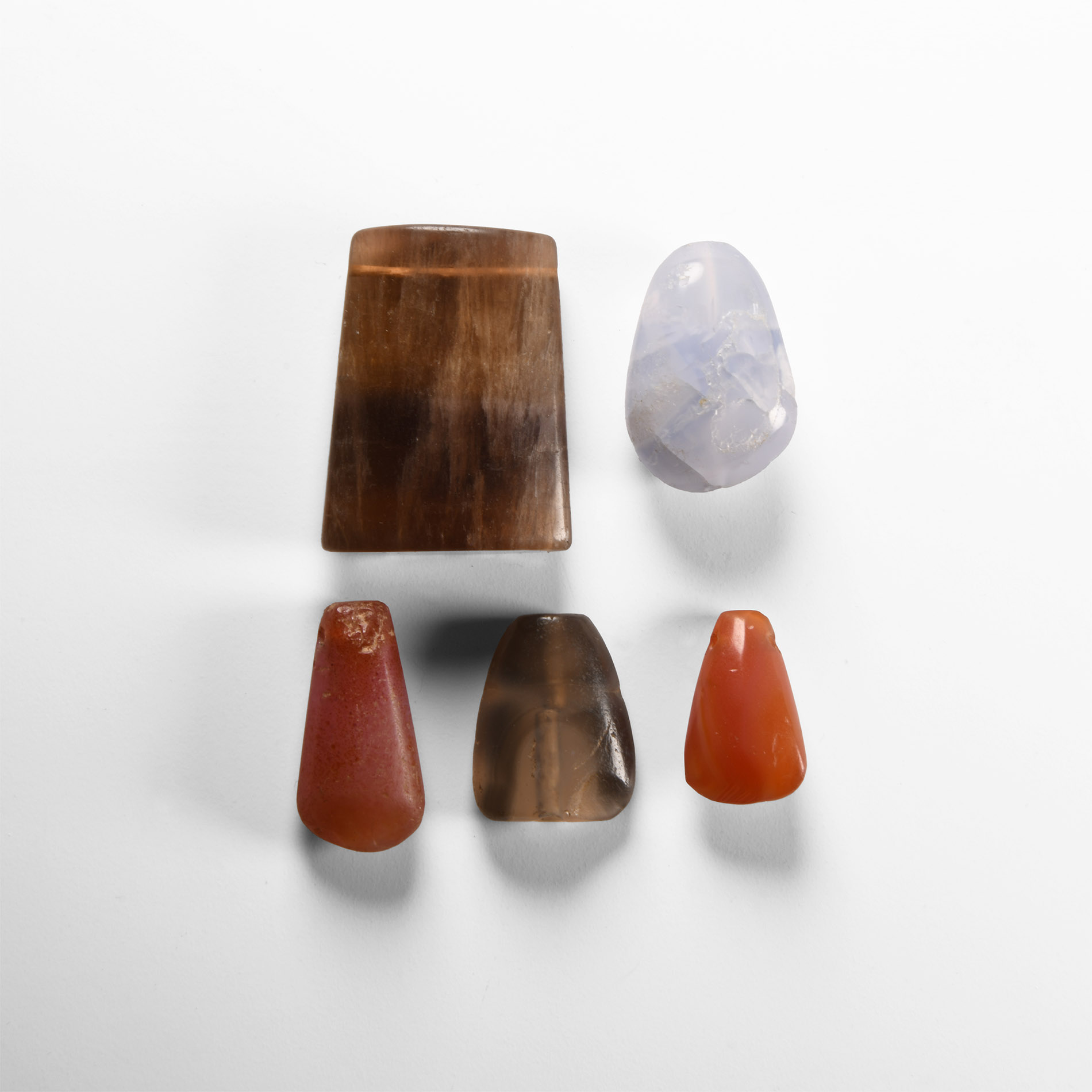 Western Asiatic Gemstone Necklace Pendant Collection