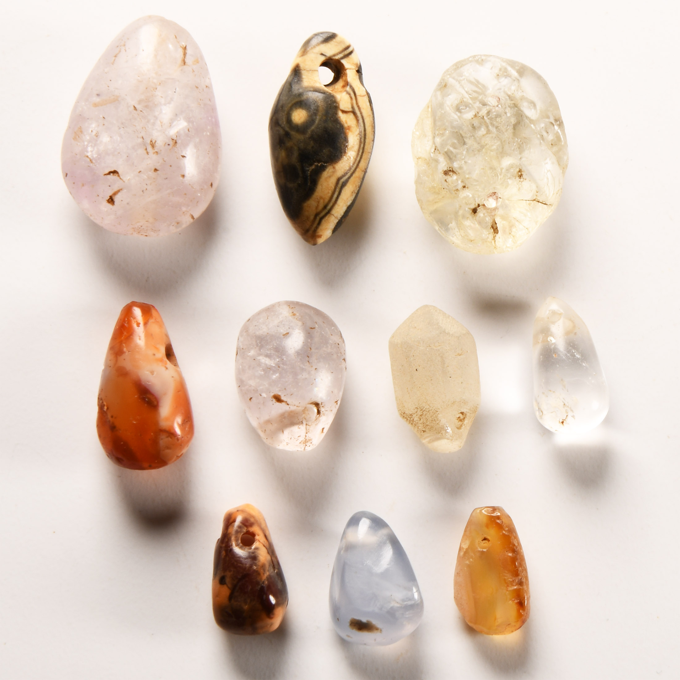 Western Asiatic Gemstone Necklace Pendant Collection