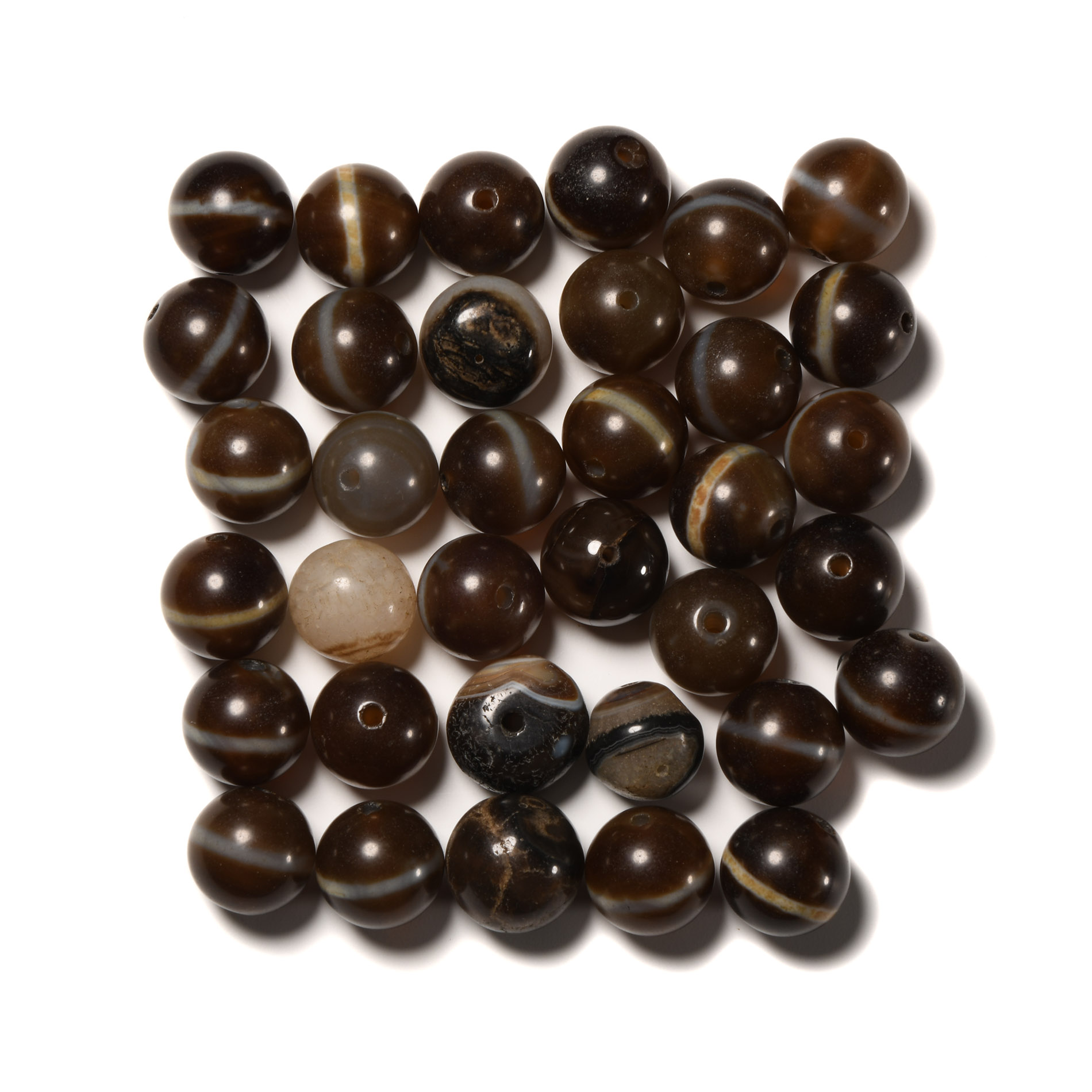 Natural History - Agate Necklace Bead Group