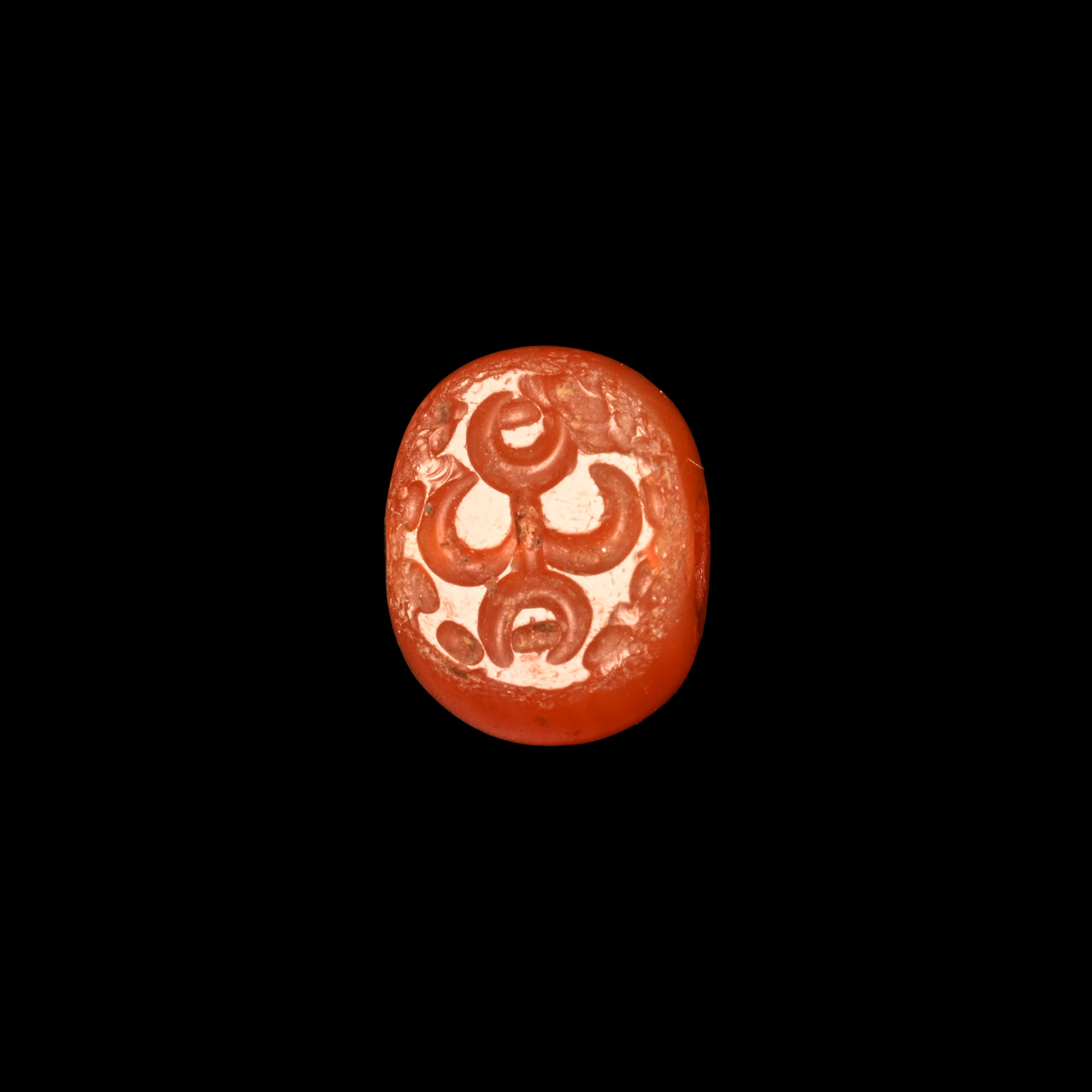 Sassanian Carnelian Stamp Seal