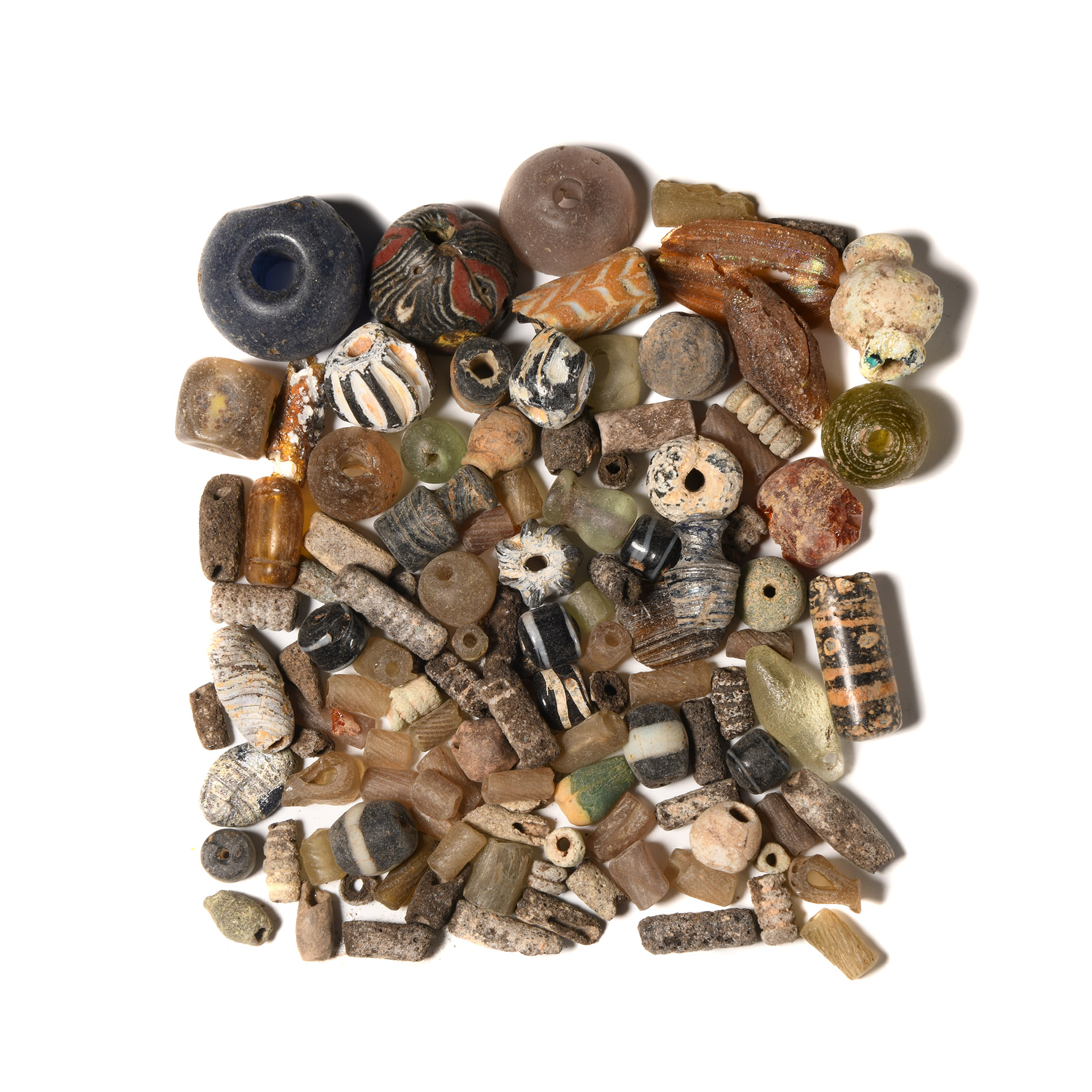 Roman and Other Glass Necklace Bead Collection