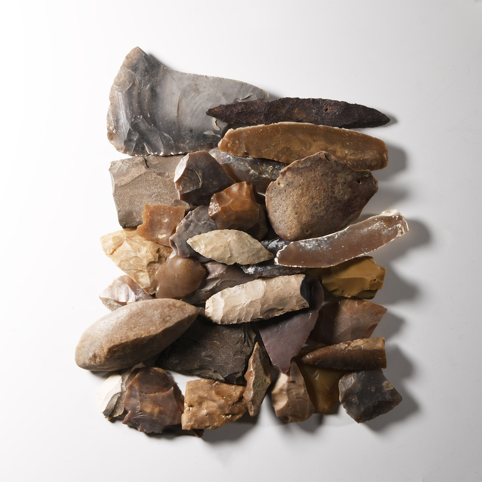 Stone Age Flint Implement Collection