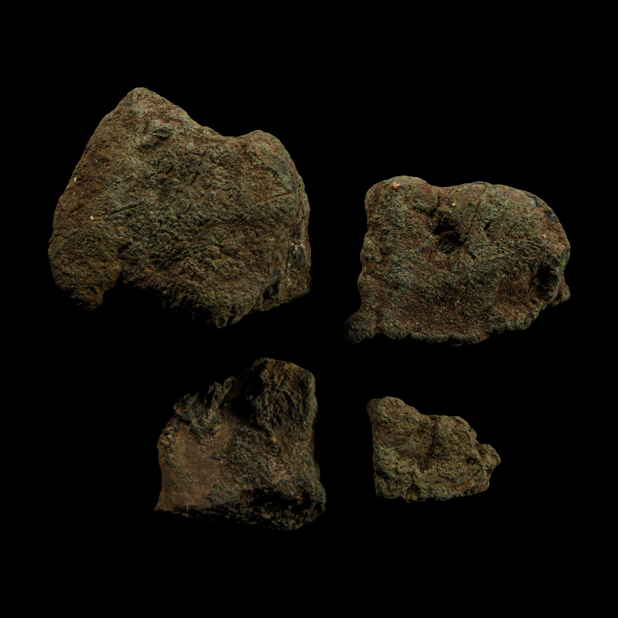Bronze Age Pancake Ingot Fragment Group
