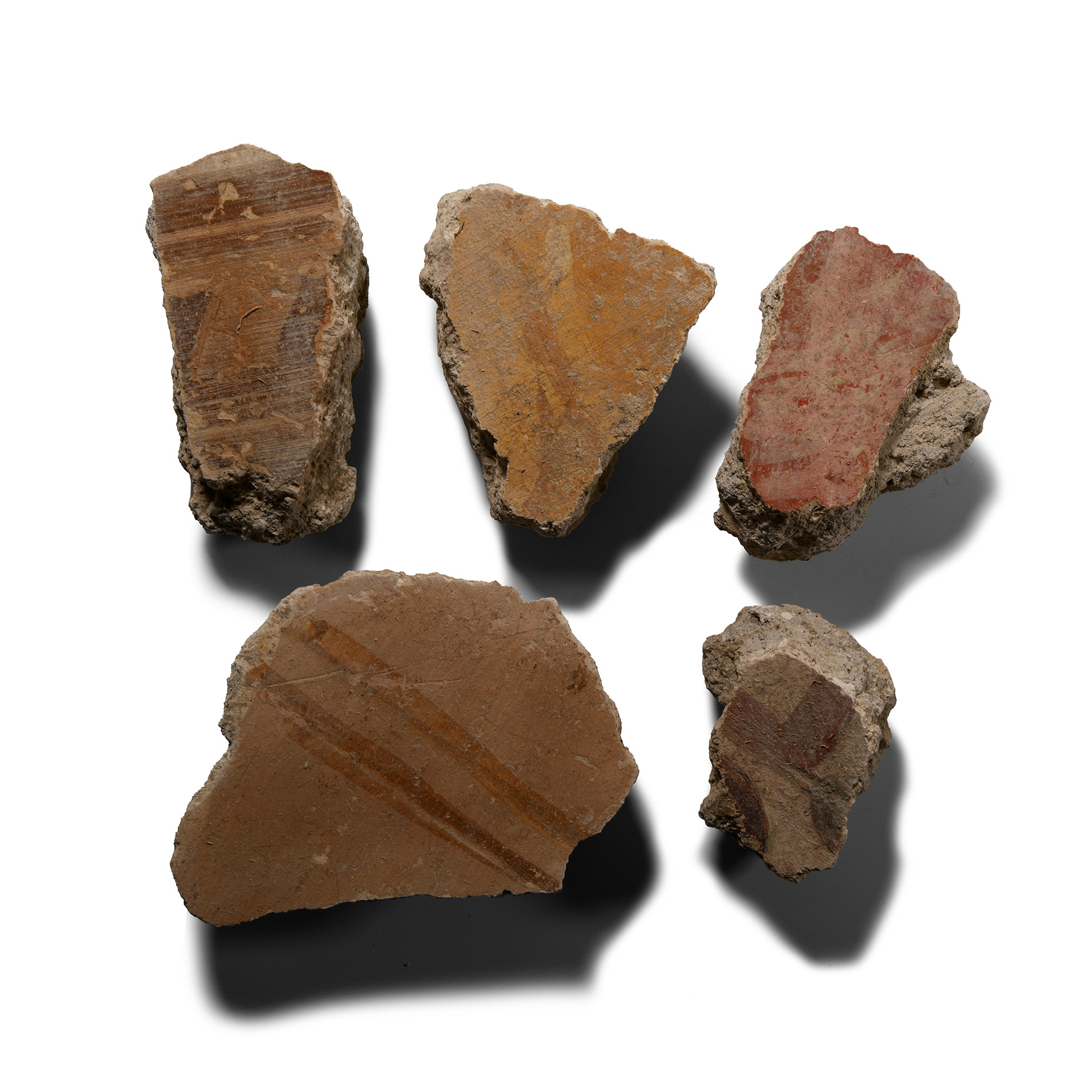 Roman Fresco Painted Wall Plaster Collection