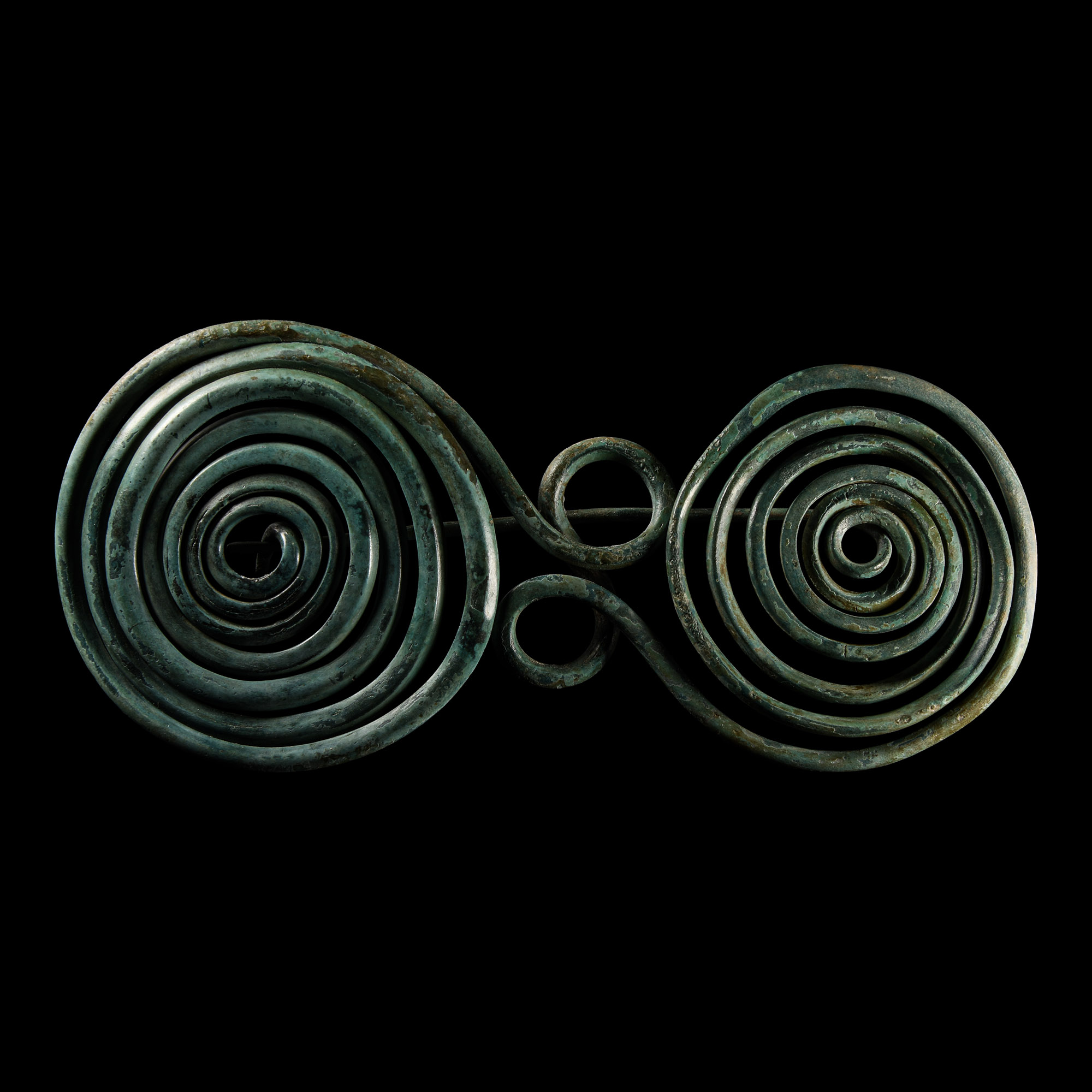 Bronze Age Spectacle Brooch