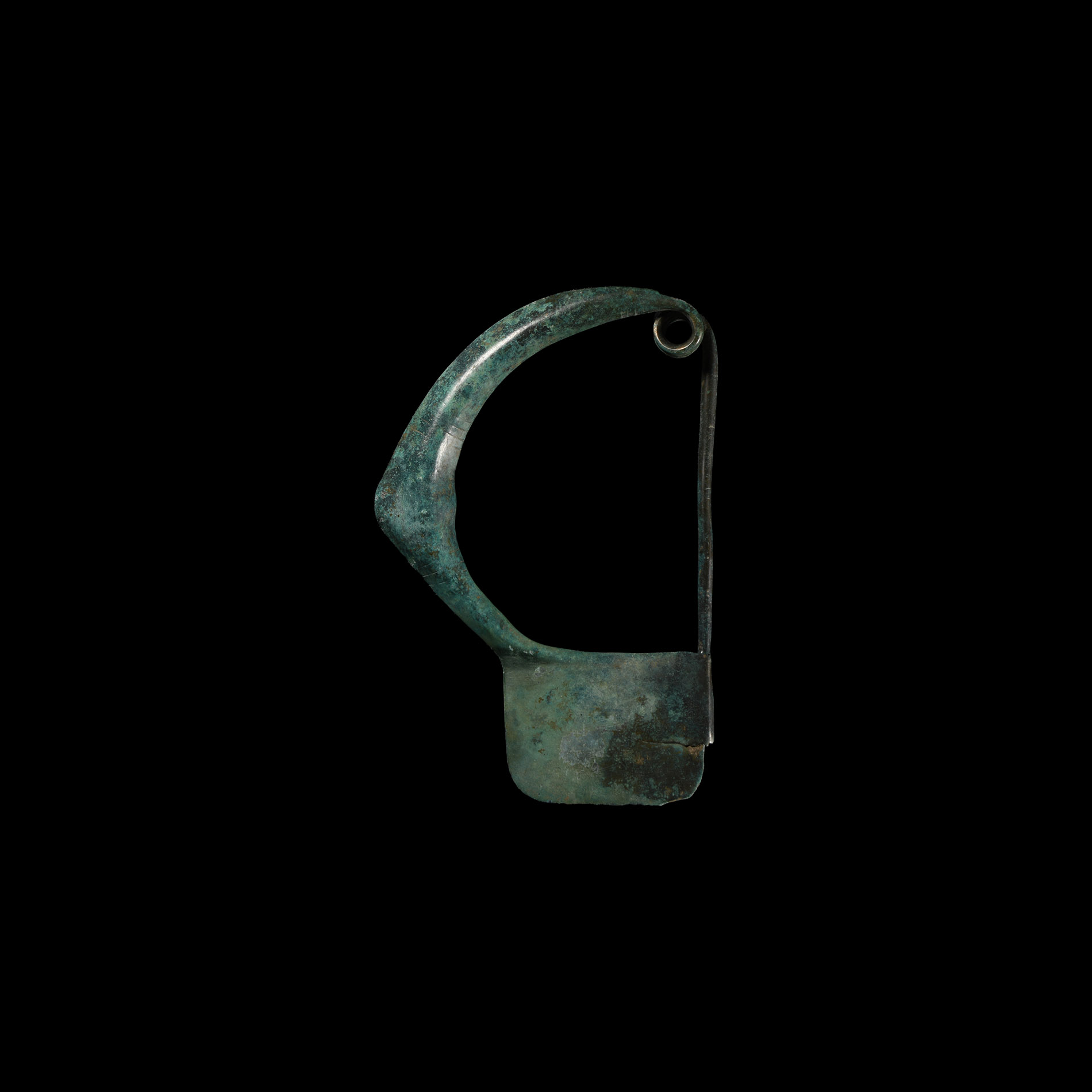 Greek Geometric Period Bow Brooch
