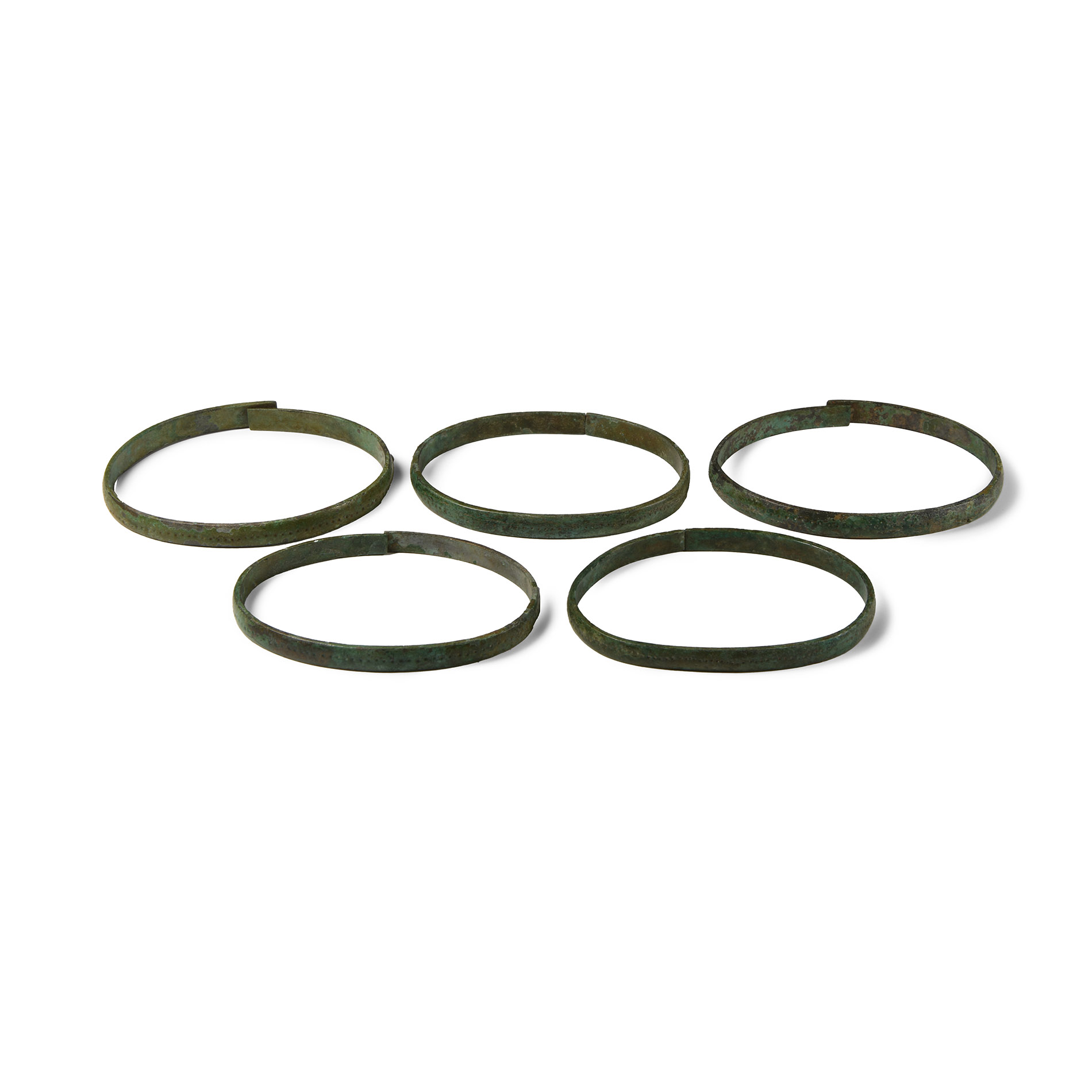 Roman Bronze Bracelet Group