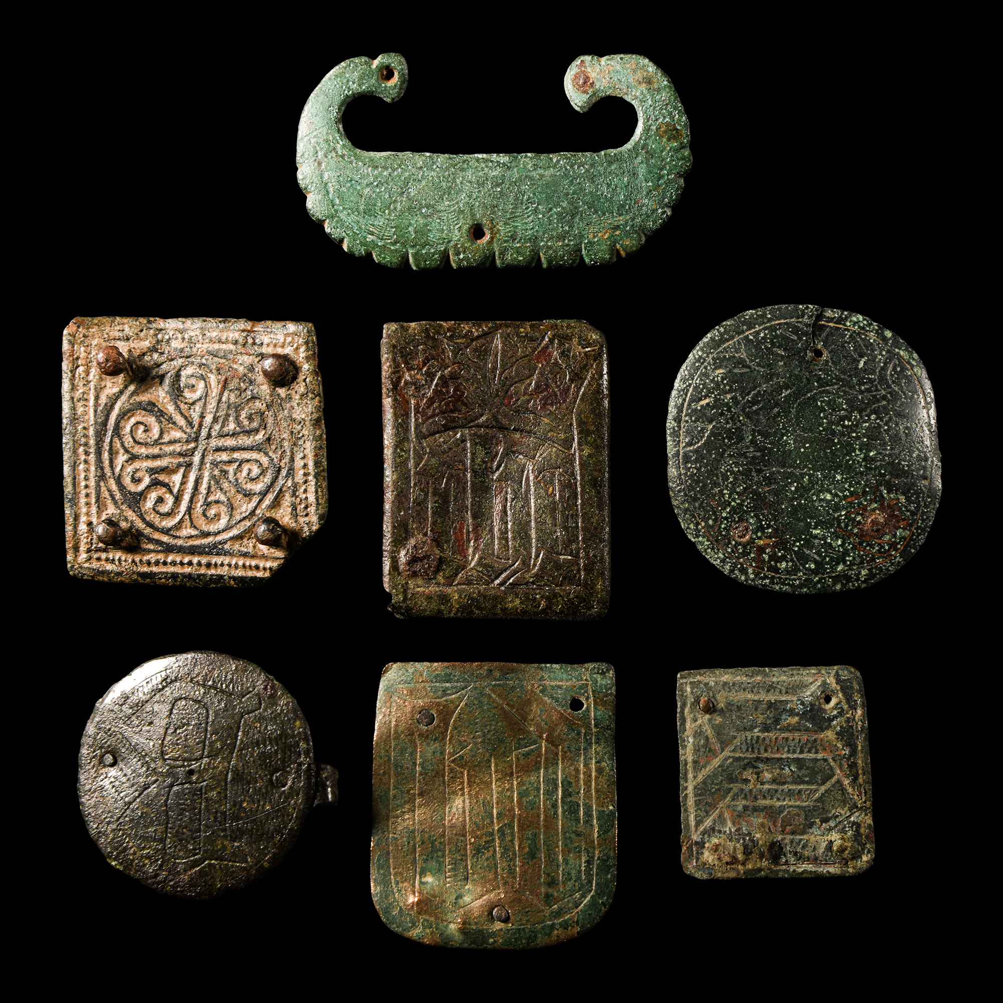 Medieval Belt and Other Mounts Group