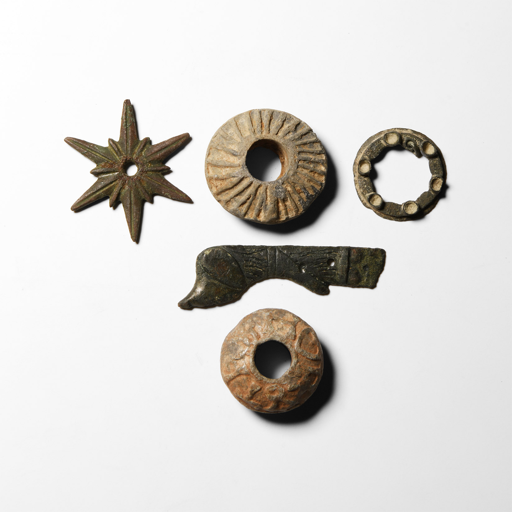Medieval Bronze and Lead Artefact Group