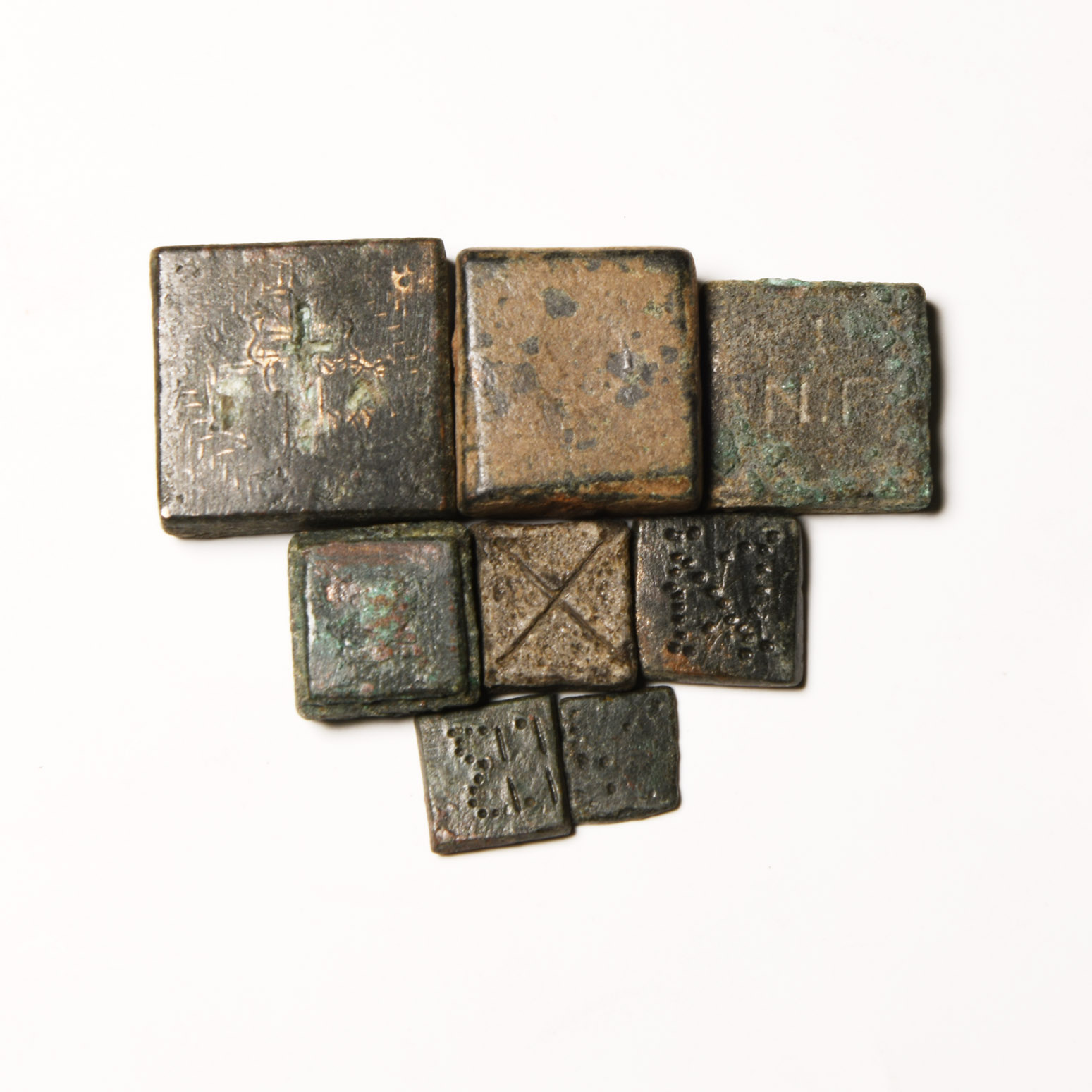 Byzantine Bronze Weight Collection
