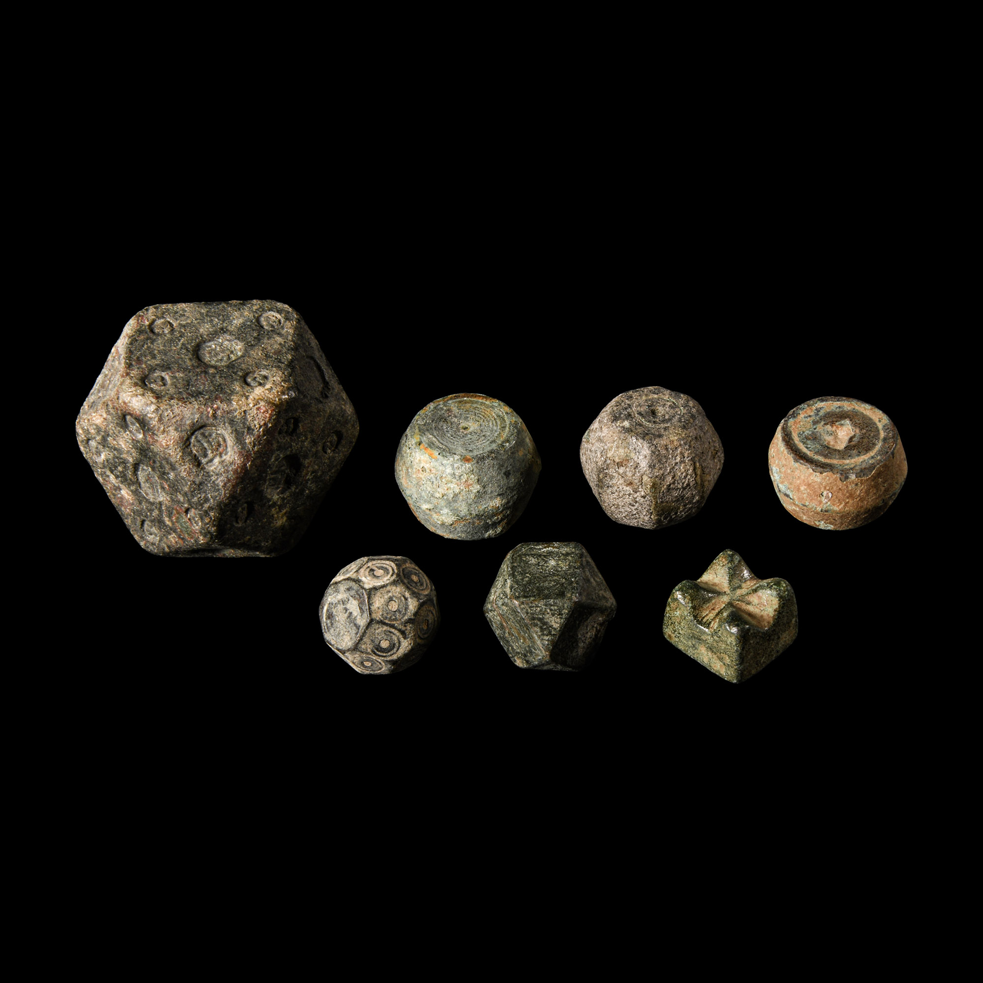 Byzantine and Other Bronze Weight Collection
