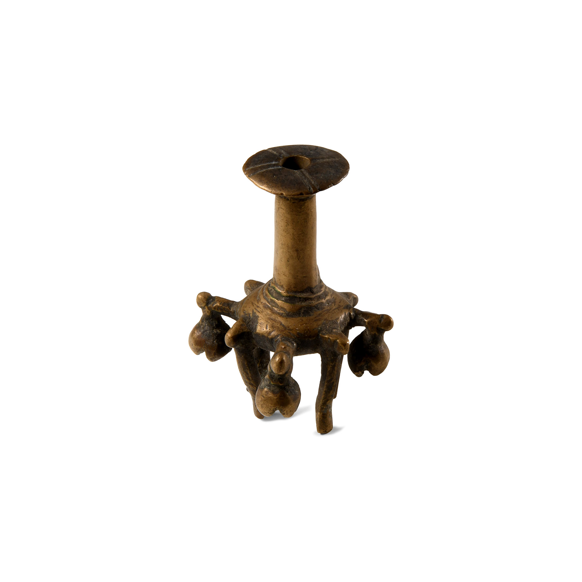 South East Asian Bronze Kohl Pot