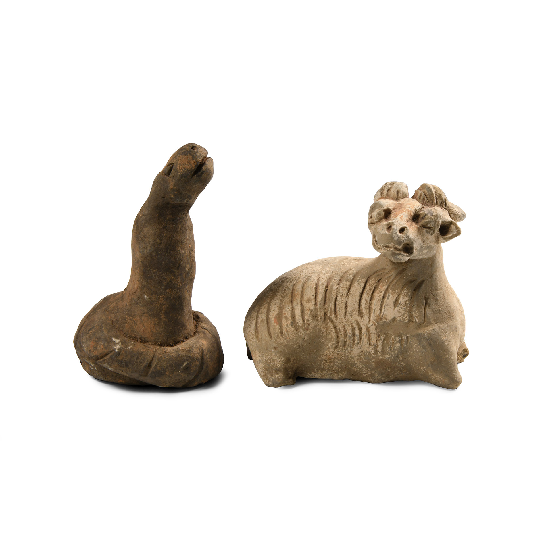 Chinese Terracotta Zodiac Animal Group