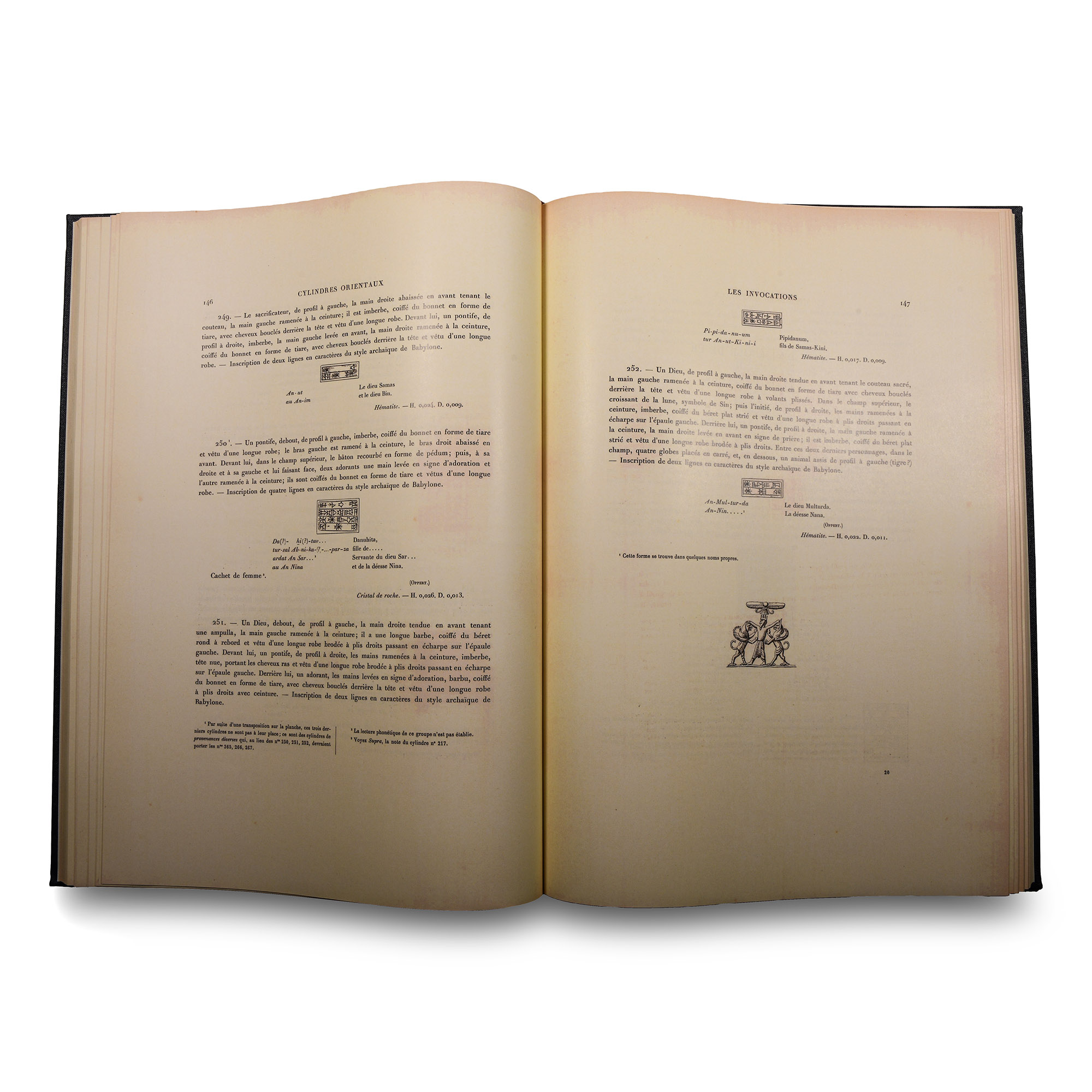 Archaeological Books - Collection de Clercq - Catalogue Antiquites Assyriennes - Facsimile Reprint