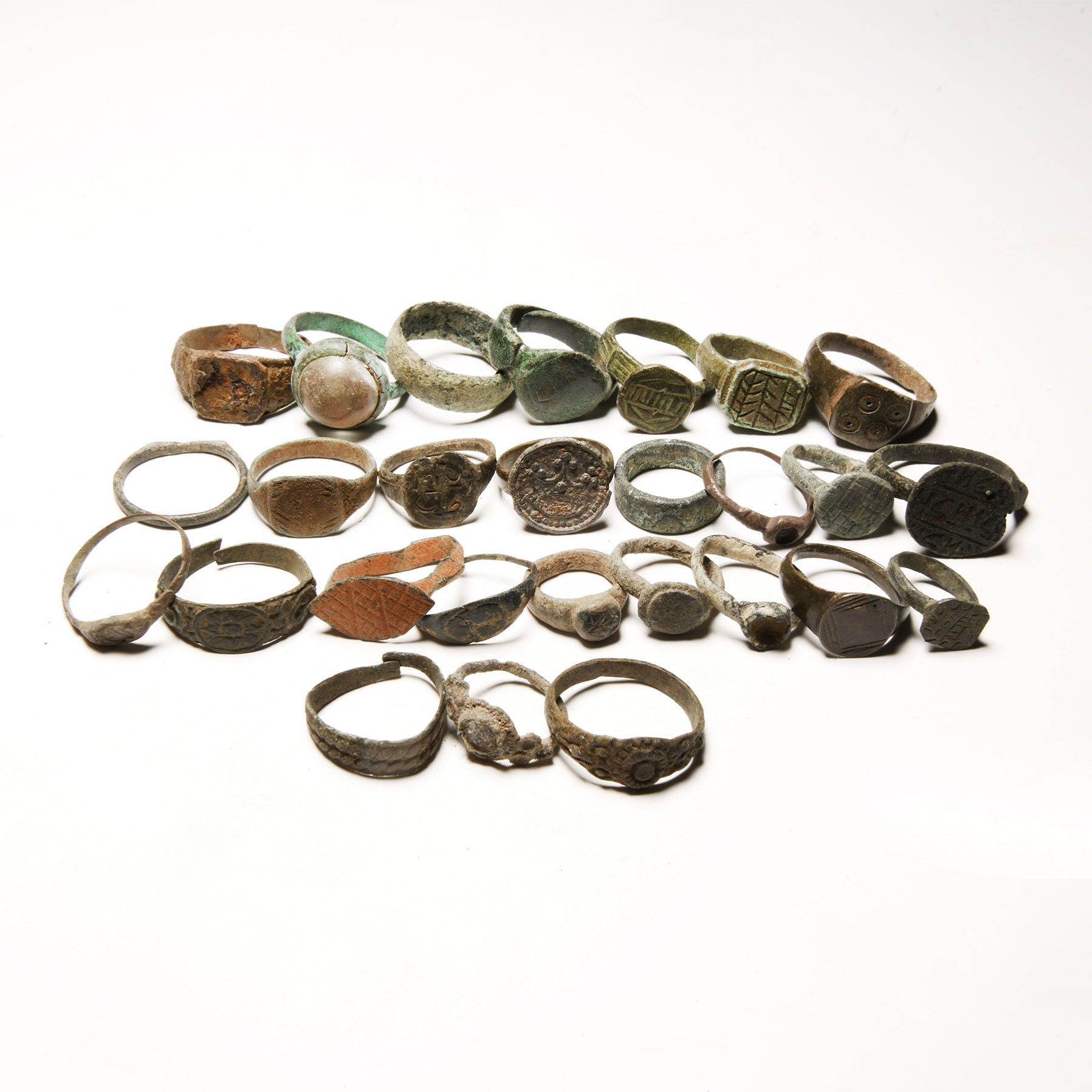 Roman and Later Bronze Ring Collection