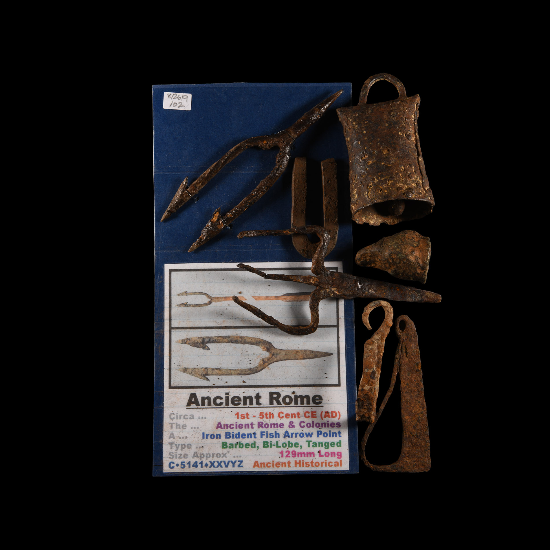 Roman to Medieval Iron Artefact Group