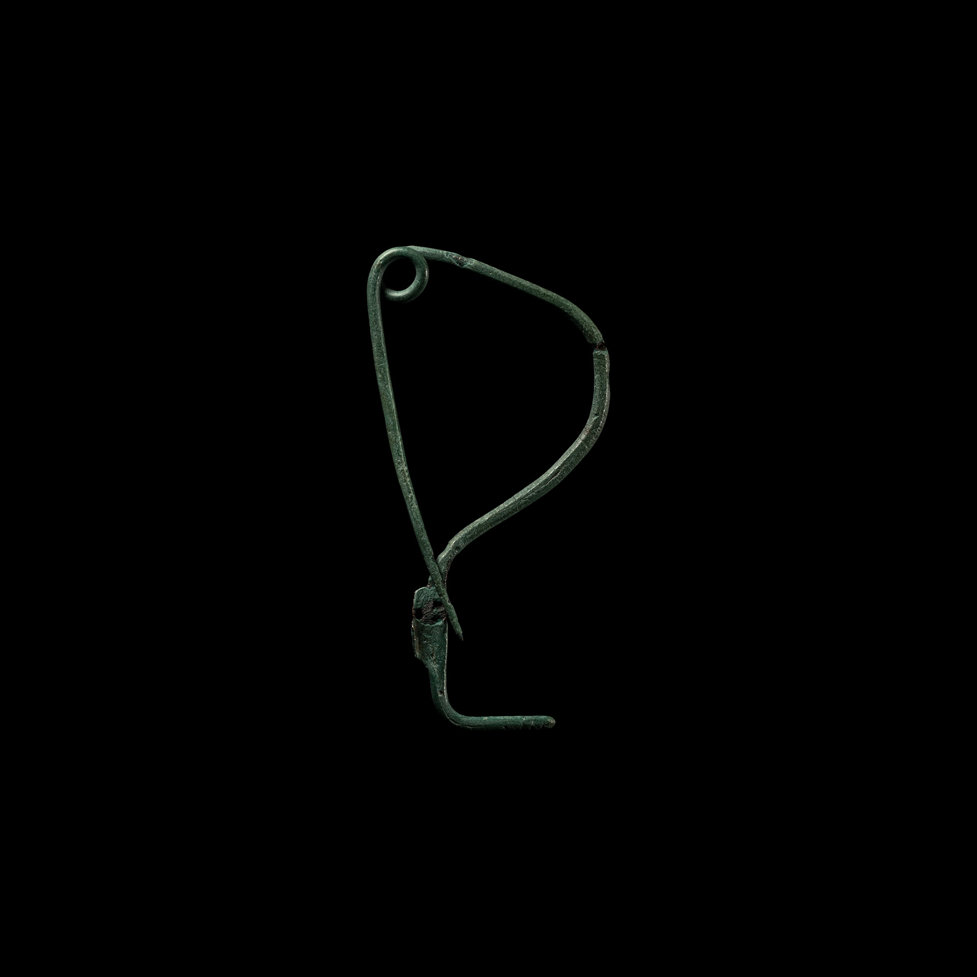 Iron Age Celtic Bronze La Tène Fibula