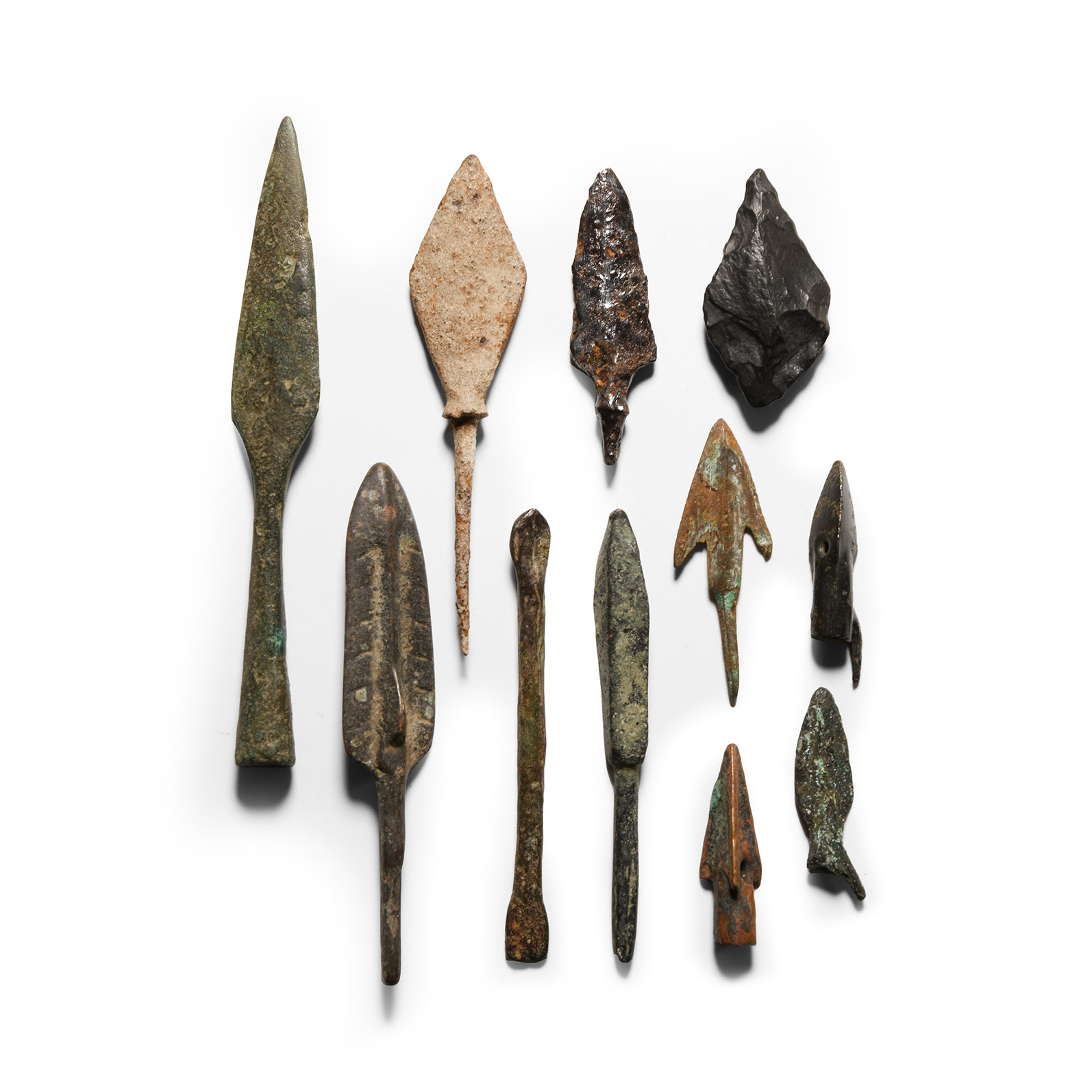 Greek and Other Mixed Arrowhead Collection