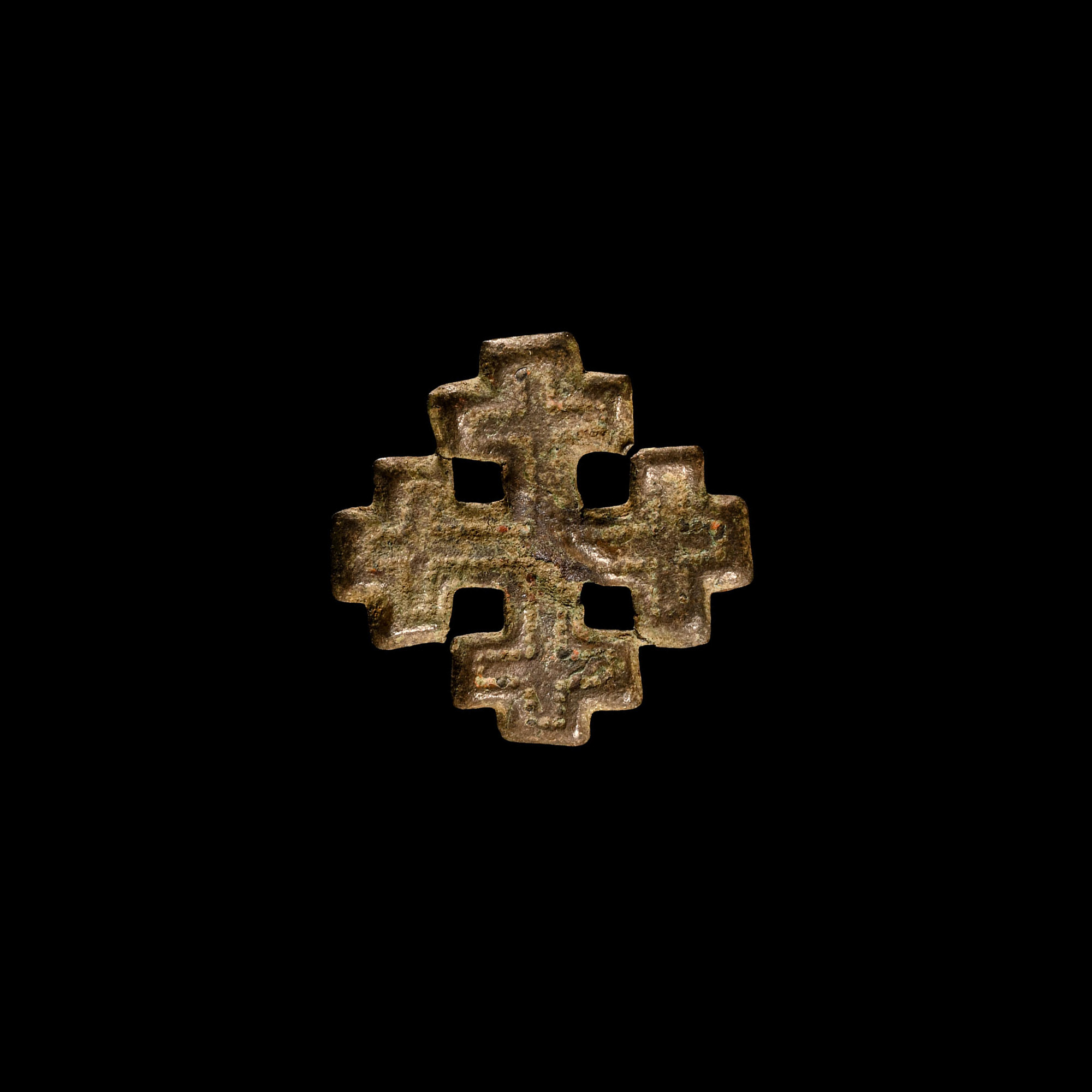 Medieval Bronze Knights of the Holy Sepulchre Badge