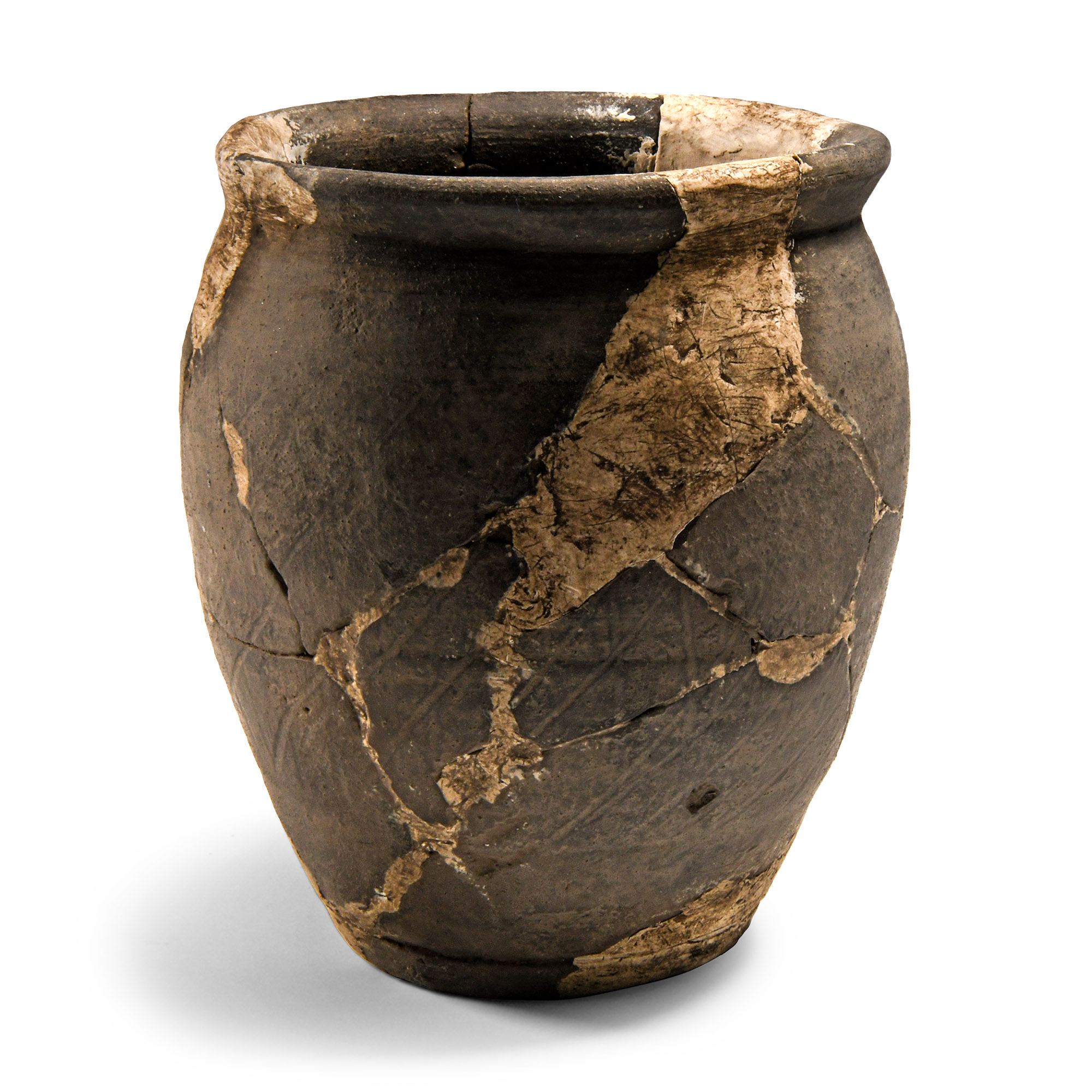 Roman 'Newark' Burnished Greyware Vessel