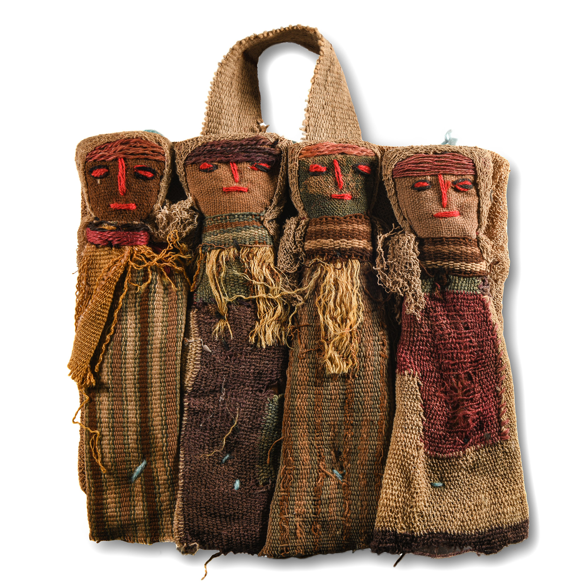 Pre-Columbian Cloth Made into Dolls in Victorian Times