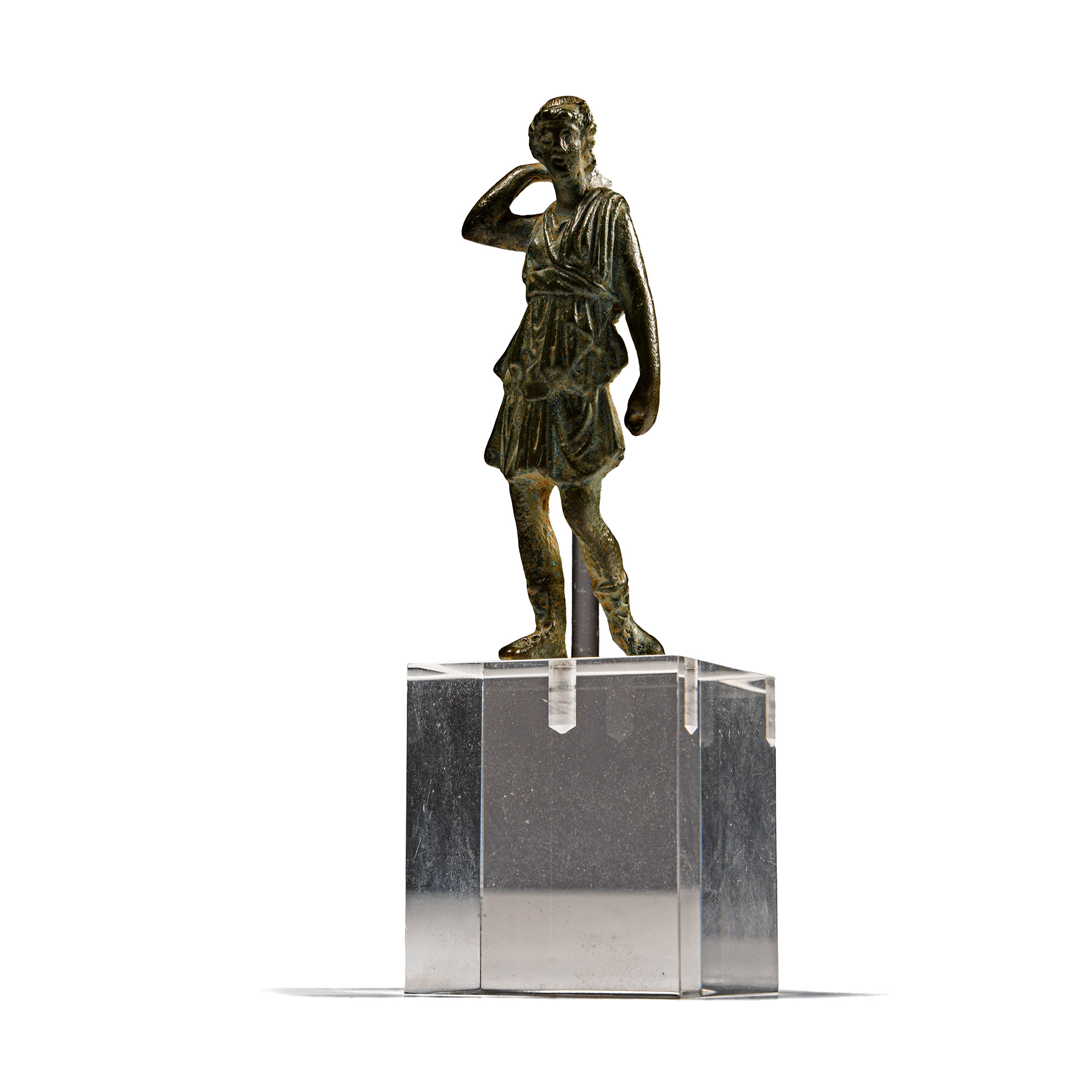 Roman Bronze Figure of Diana