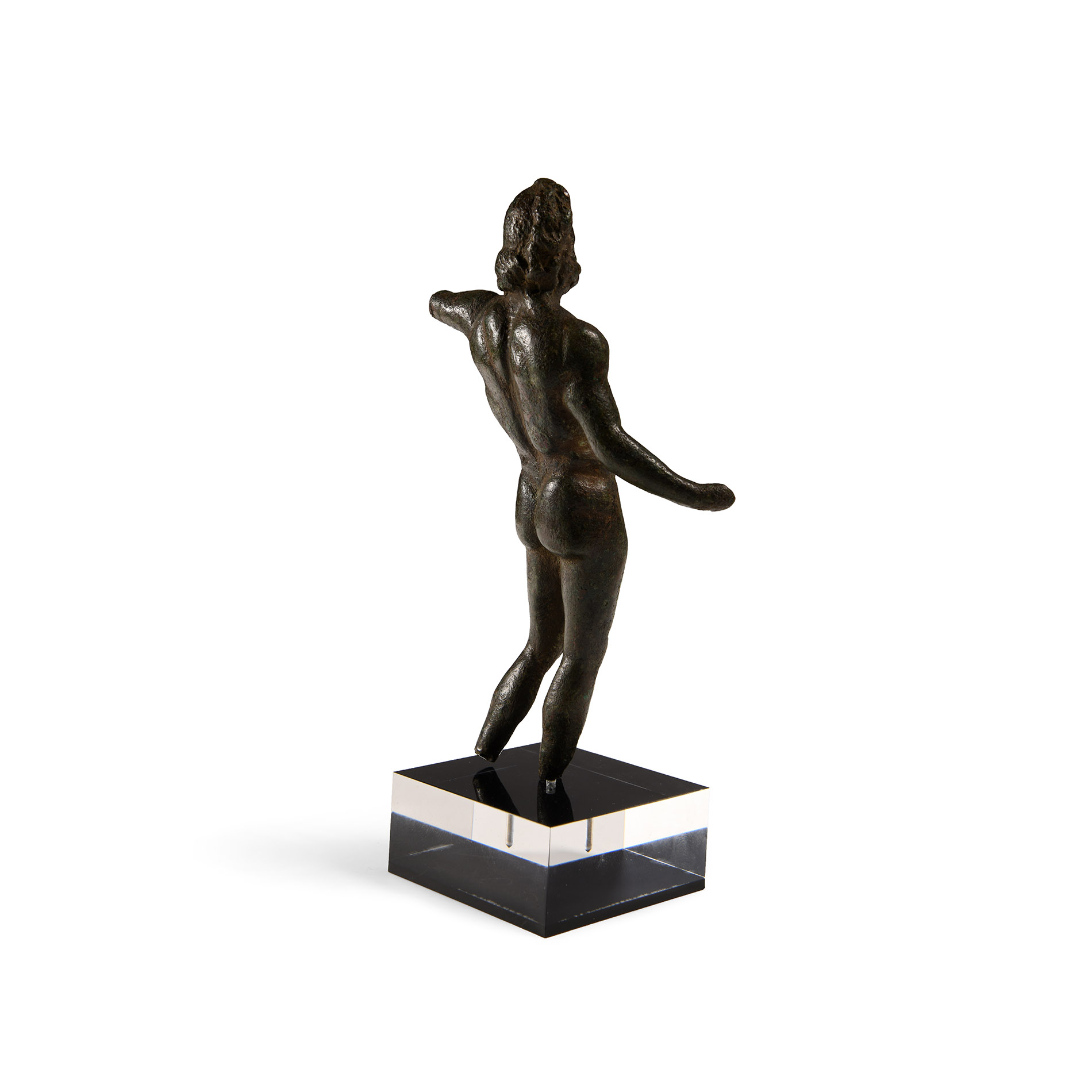 Roman Bronze Figure of Jupiter as Zeus Brontaios