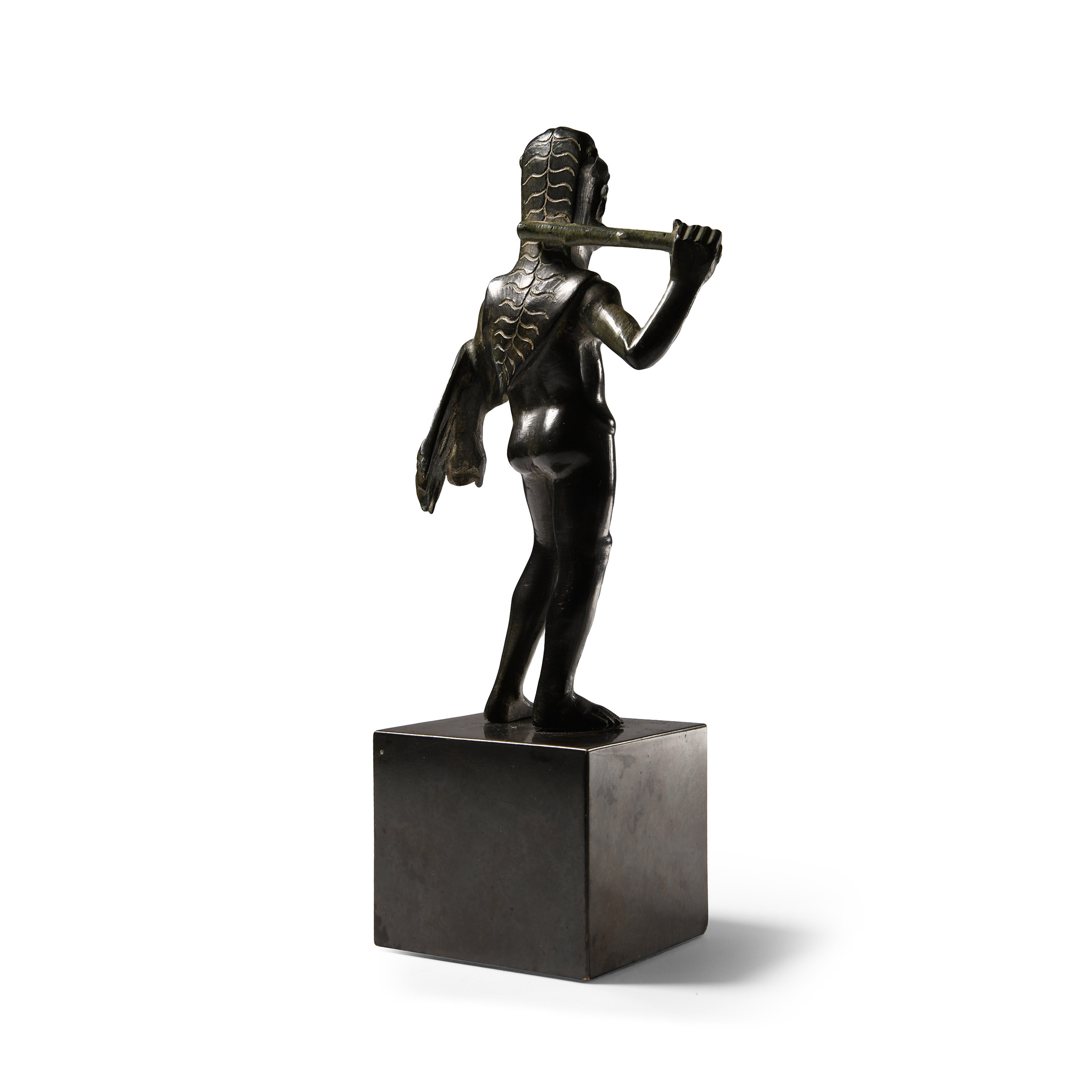 Etruscan Bronze Statuette of Herakles