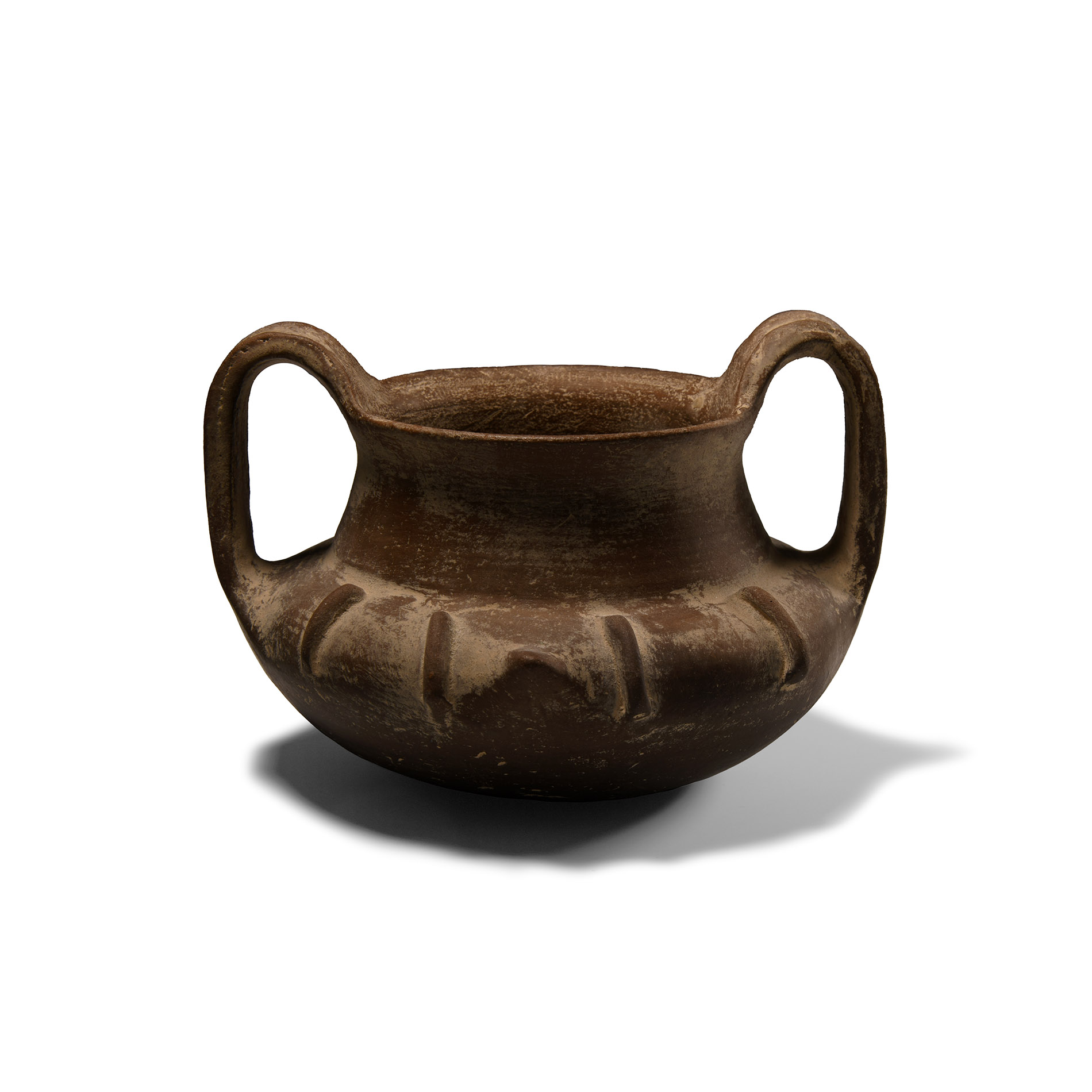 Etruscan Brownware Impasto Vase