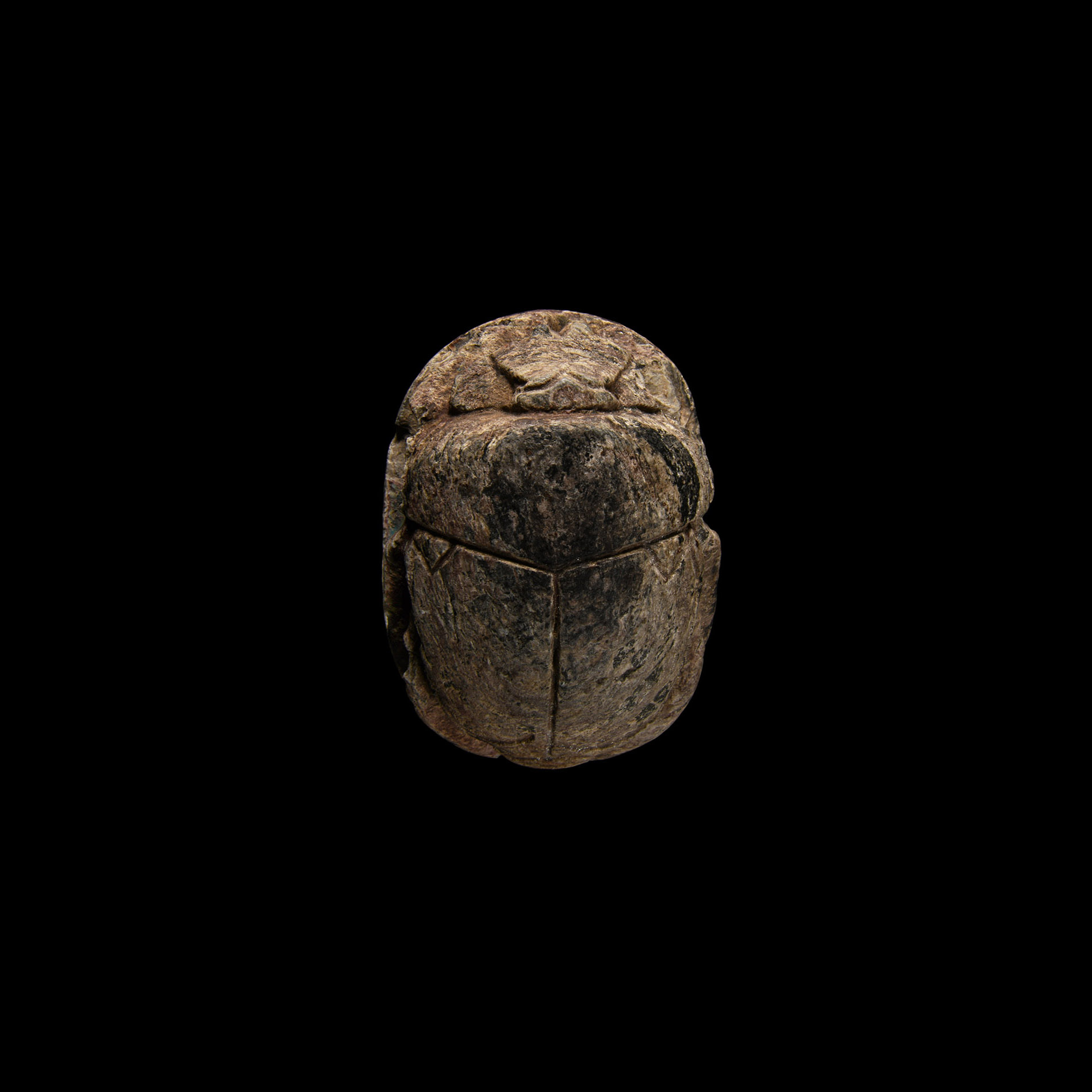 Large Egyptian Stone Hieroglyphic Scarab for Amenhotep III