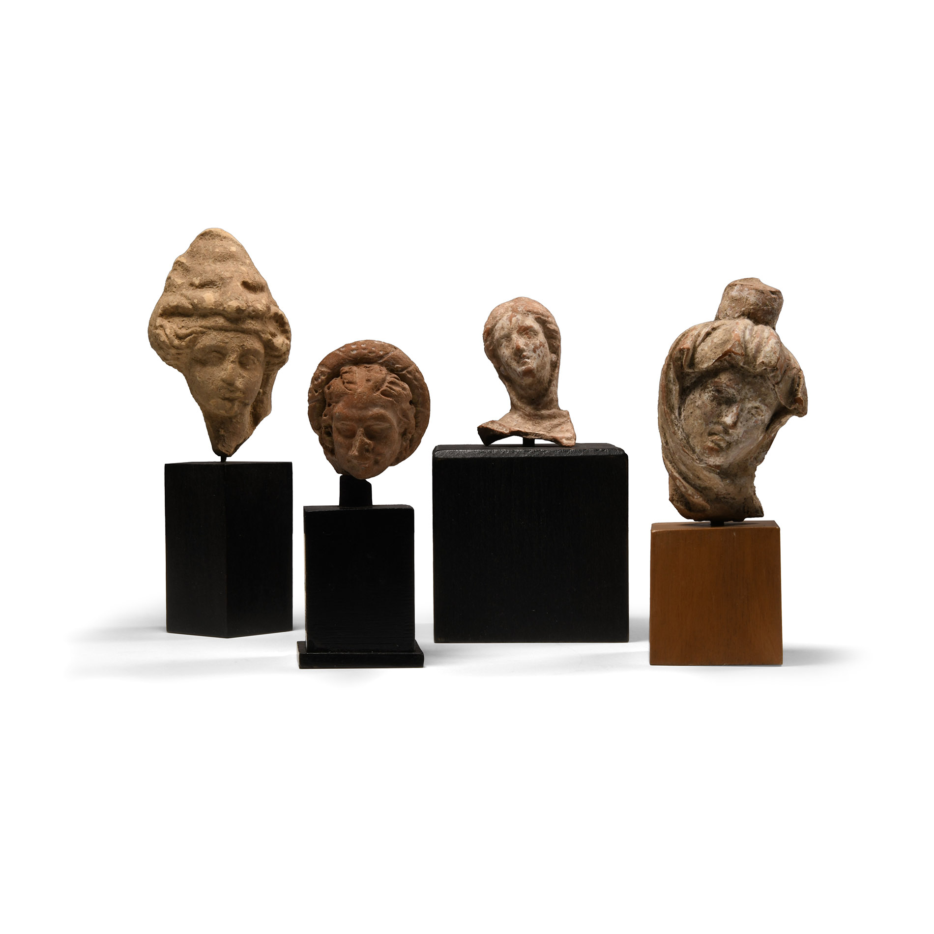 Greek Terracotta Head Collection