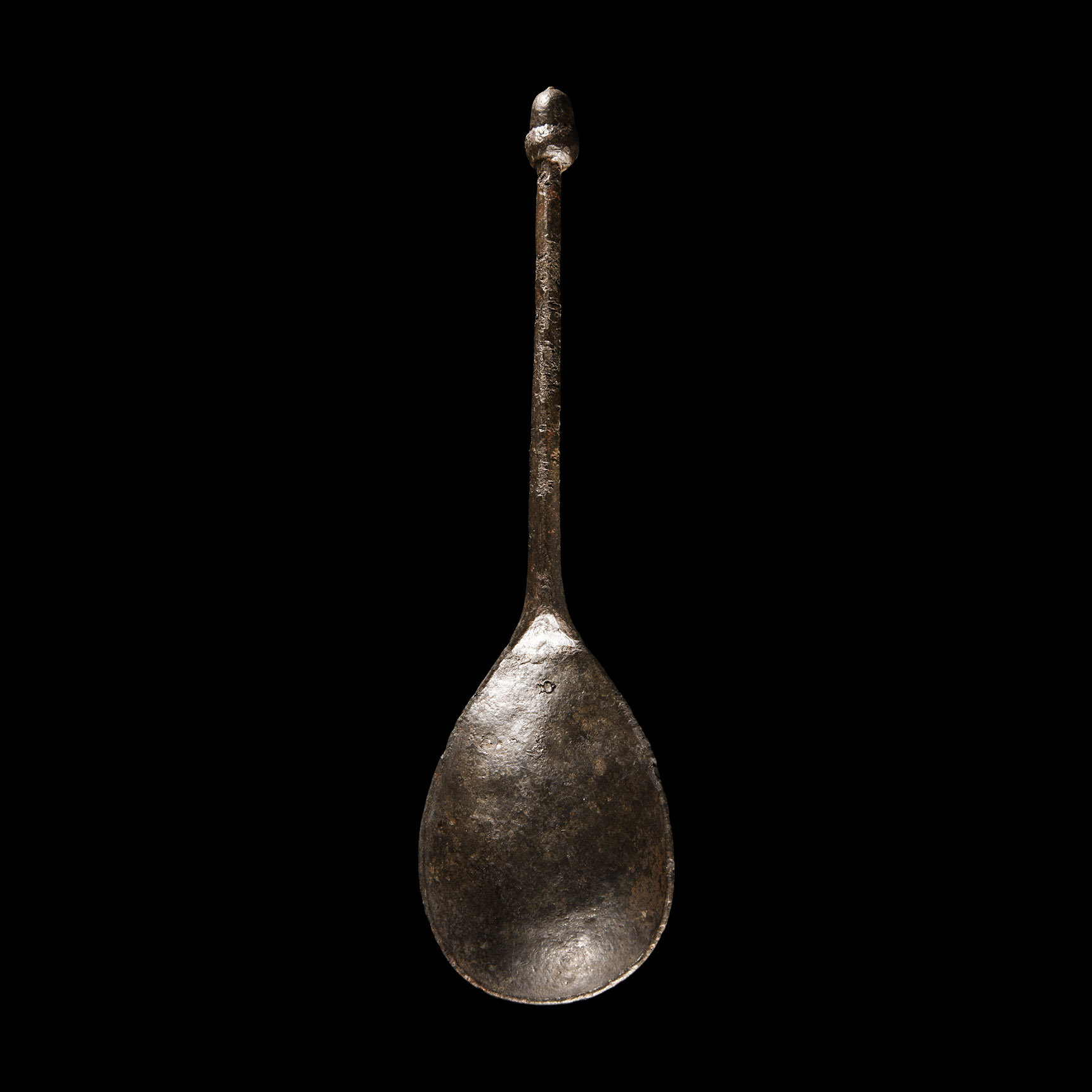 Tudor 'Thames' Pewter Acorn-Topped Spoon