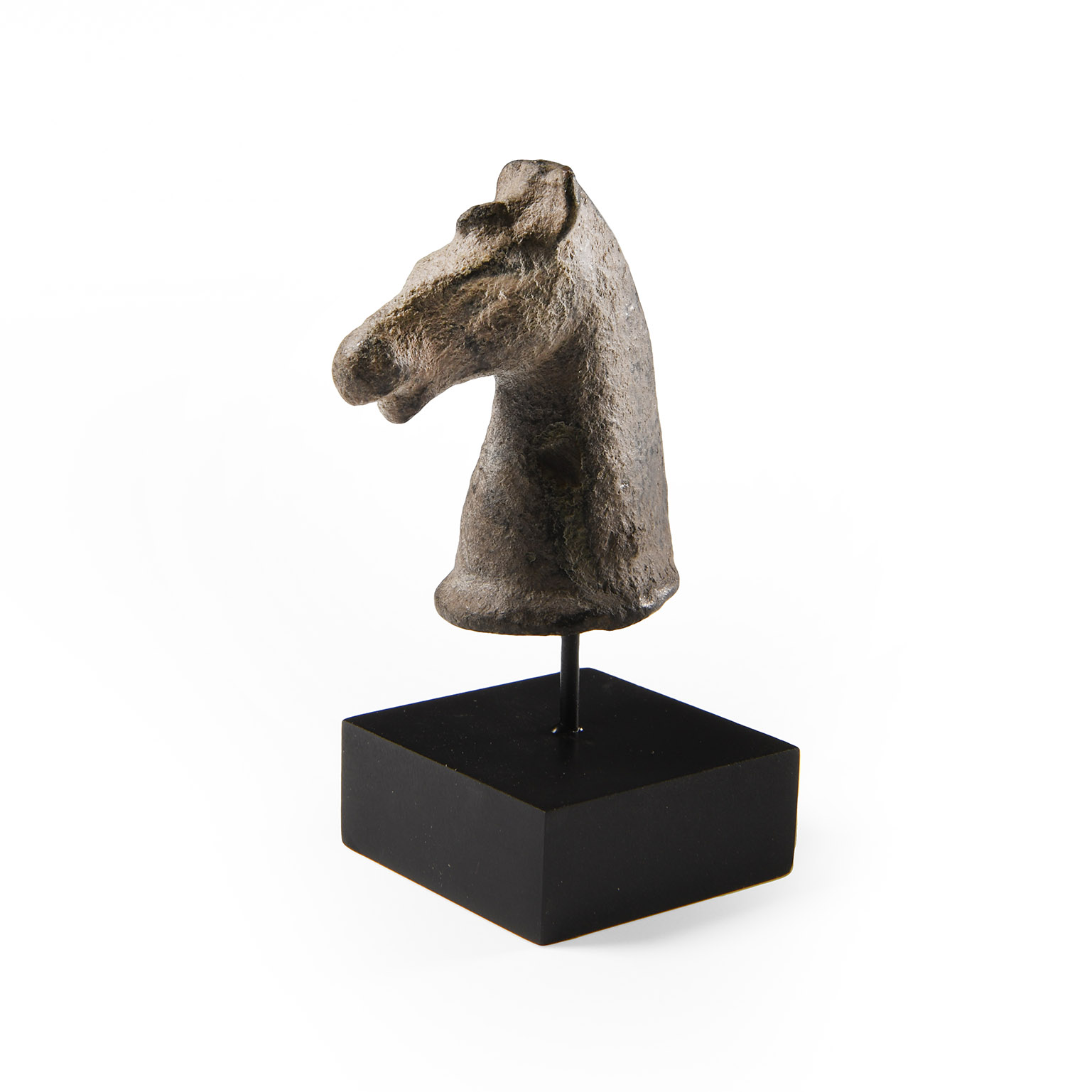 Roman Bronze Horse Head Protome