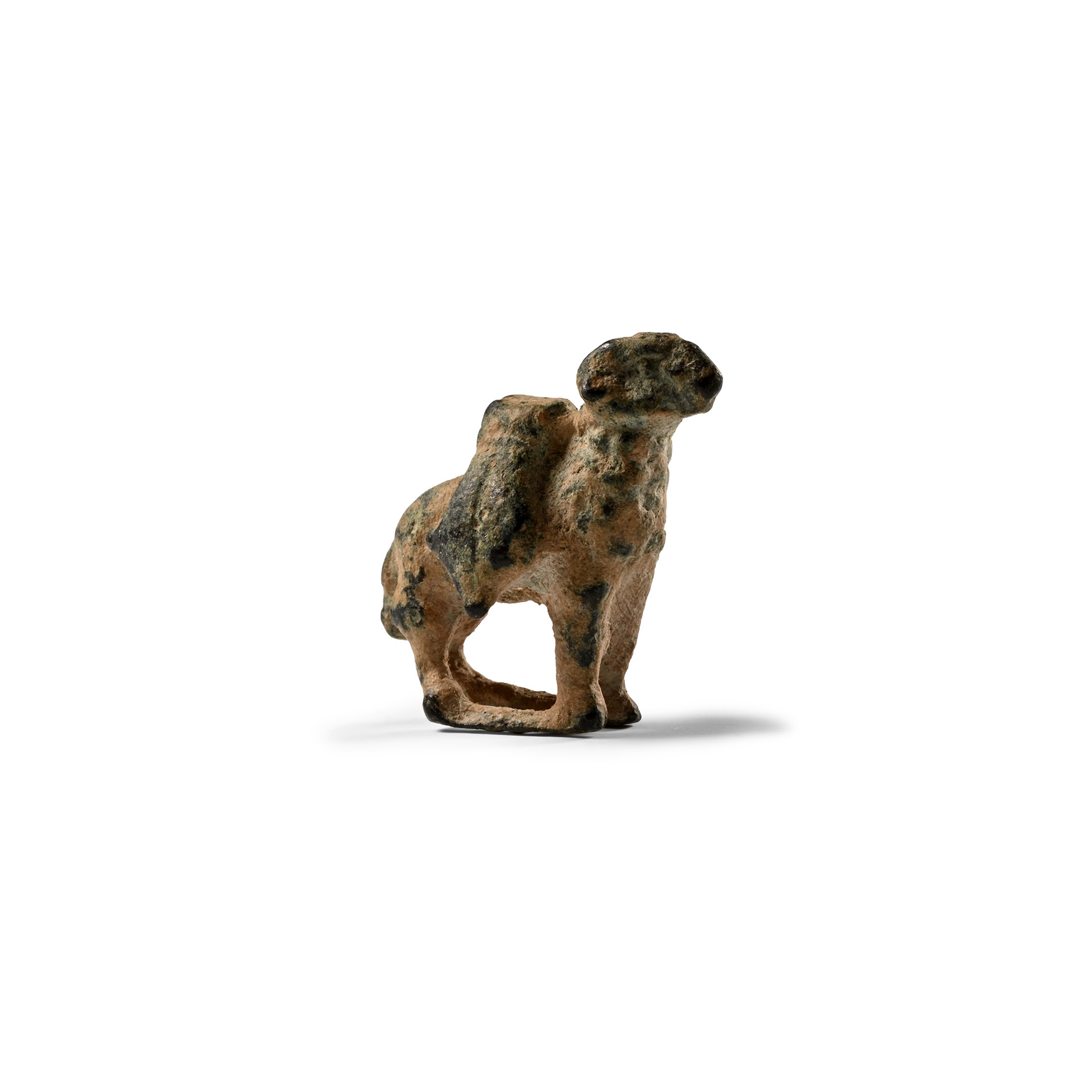 Roman Bronze Ram Statuette