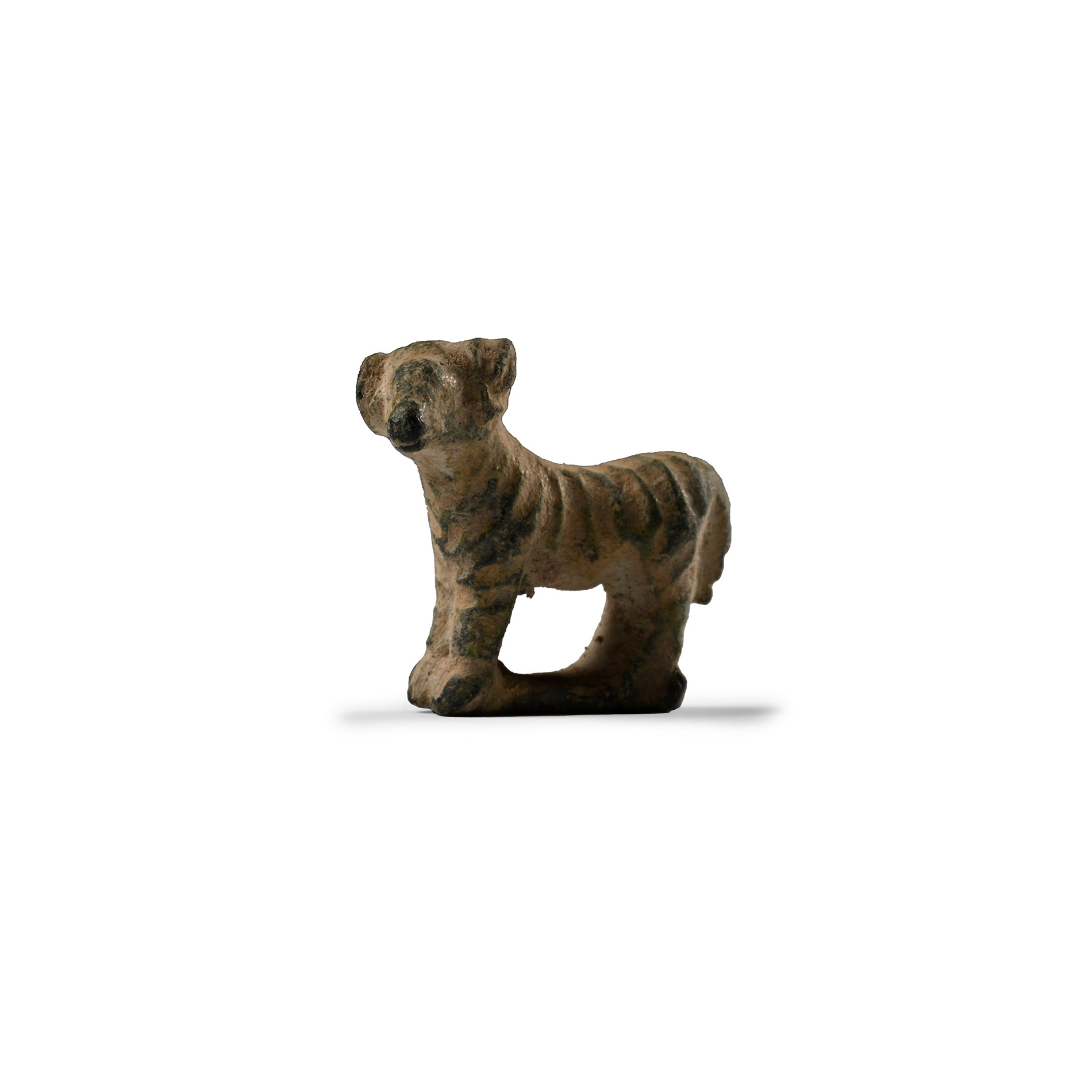 Roman Bronze Ram Statuette