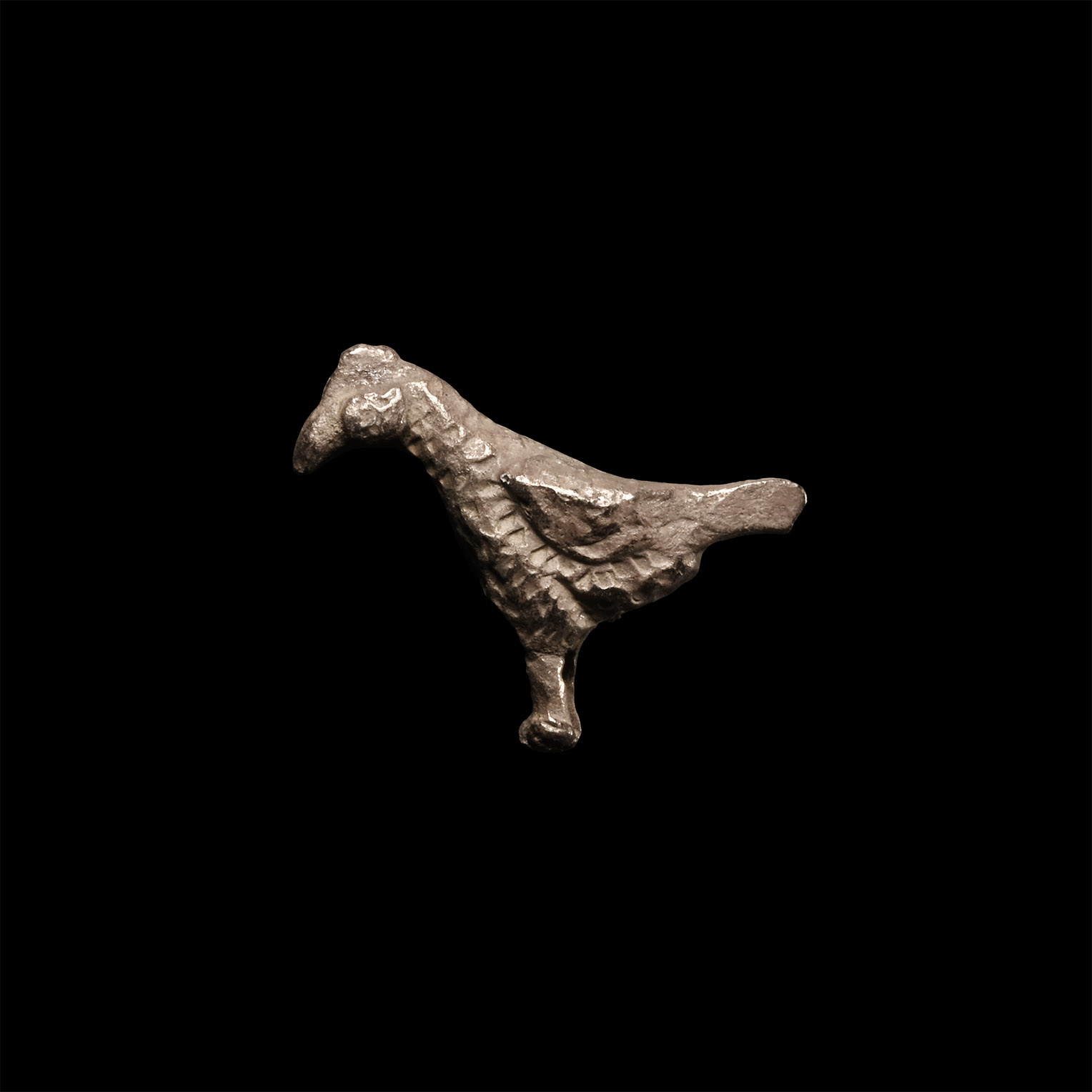 Roman Silver Bird Statuette