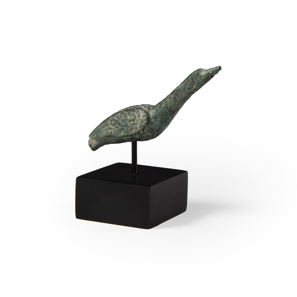 Roman Bronze Goose Finial