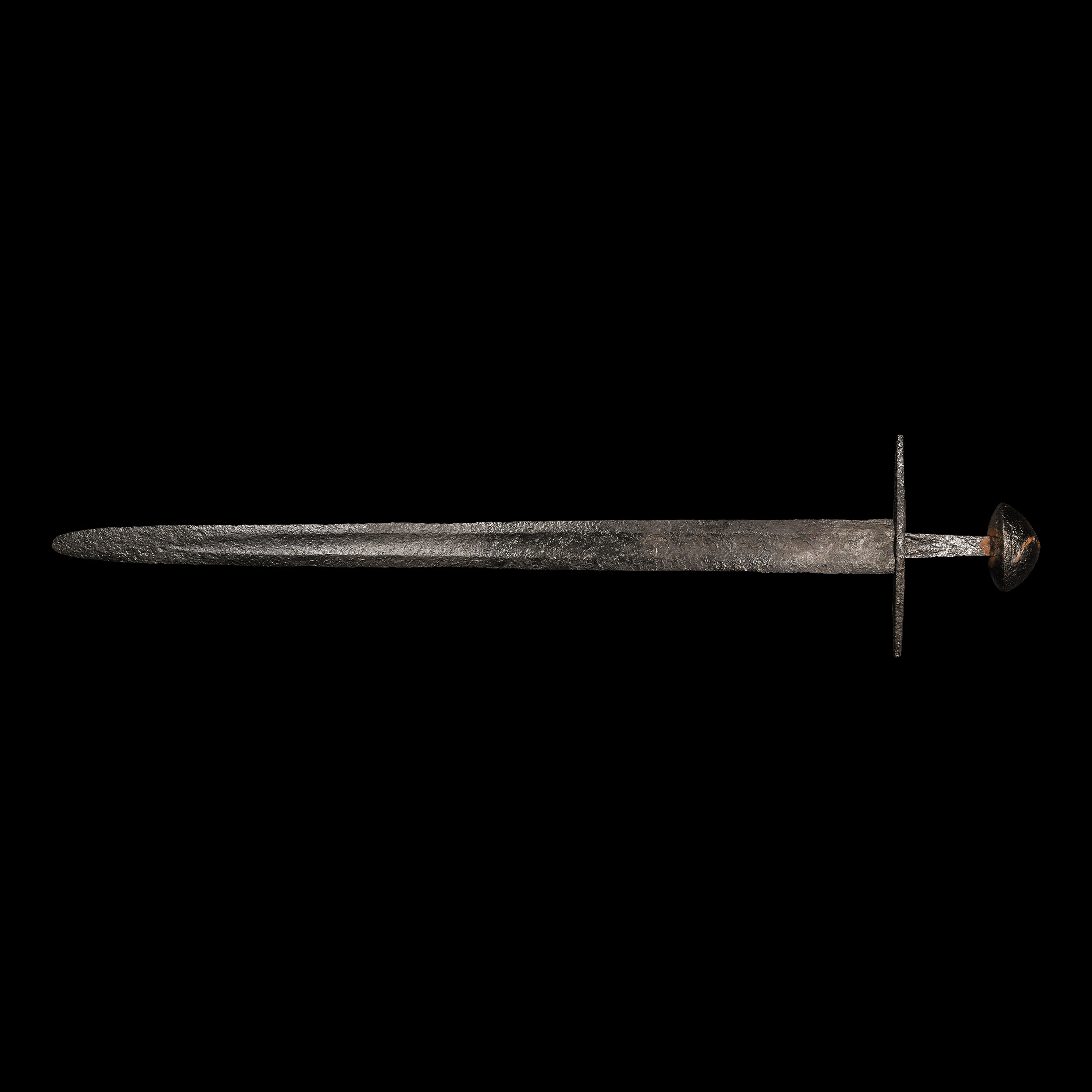 Medieval Single-Handed Long Sword with Crosses