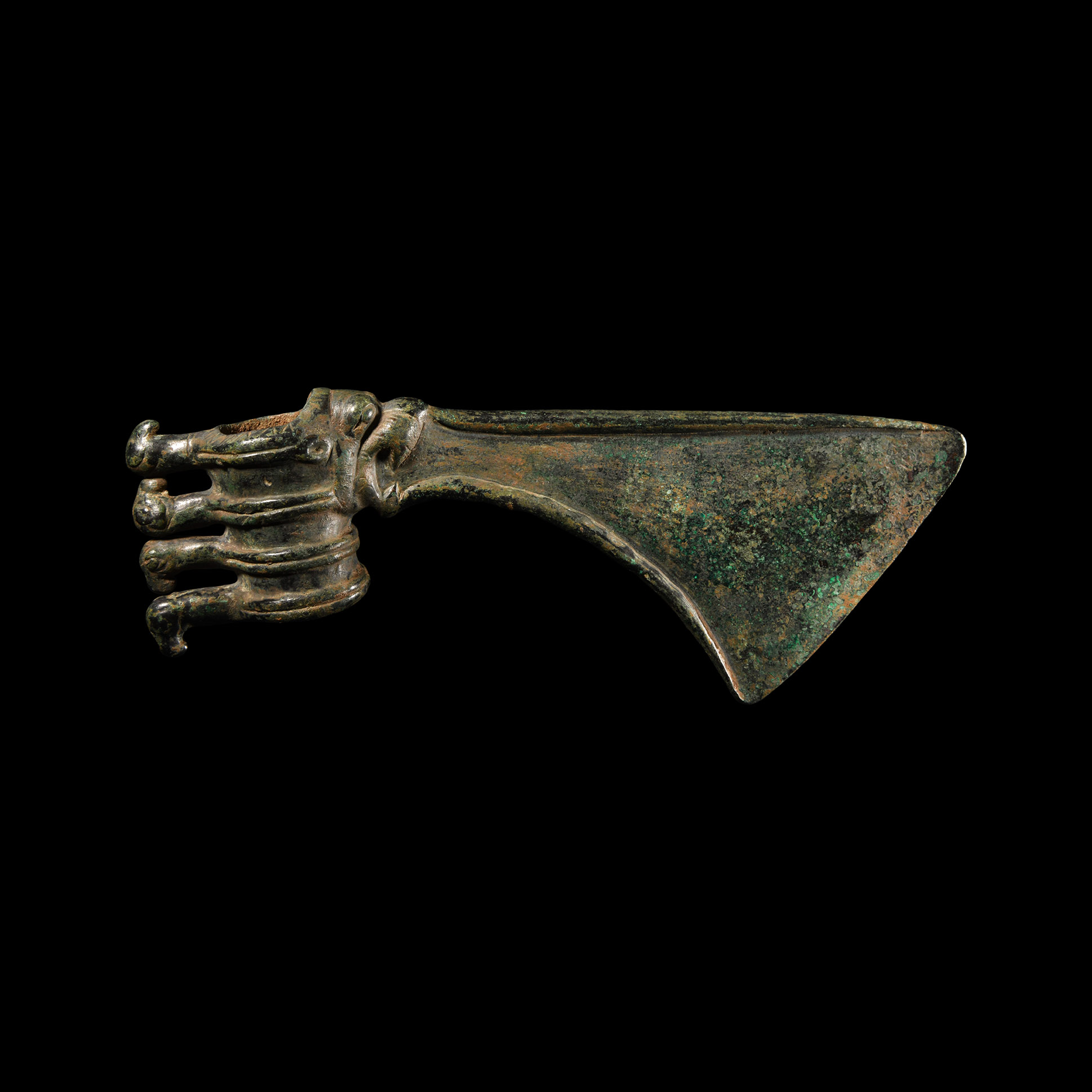 Luristan Bronze Spike-Butted Axehead
