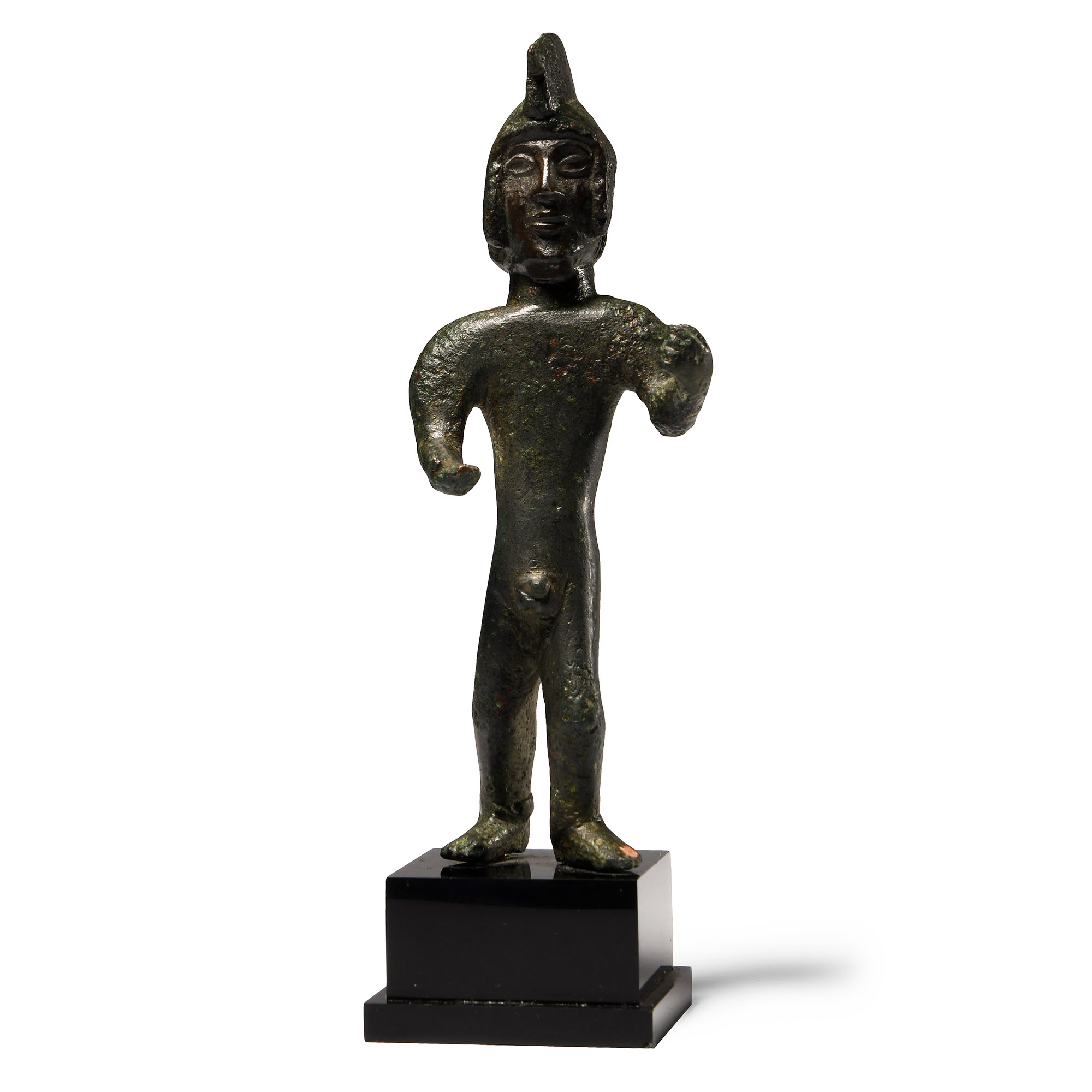 Etruscan Bronze Figure of Warring Mars