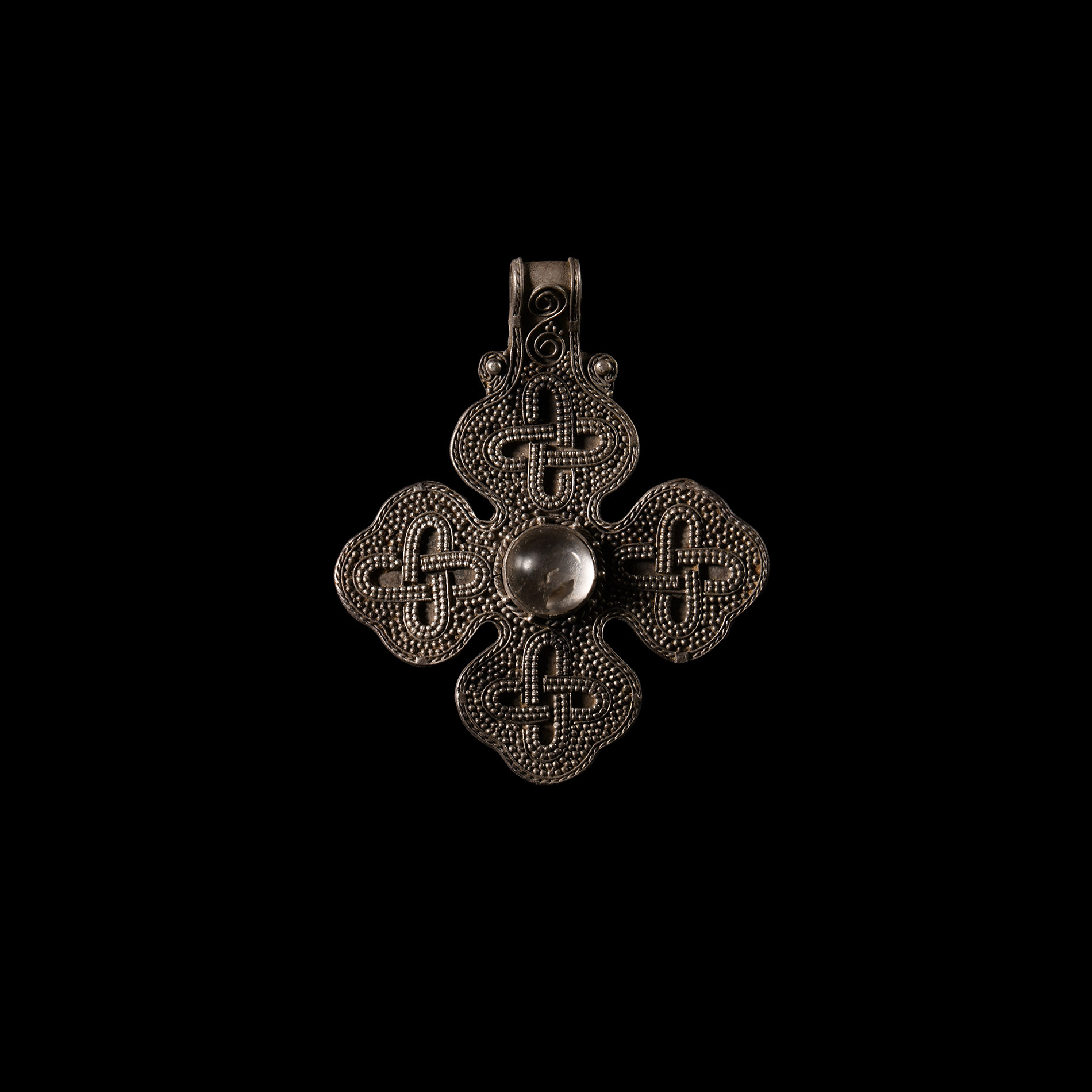 Viking Age Silver Cross Pendant