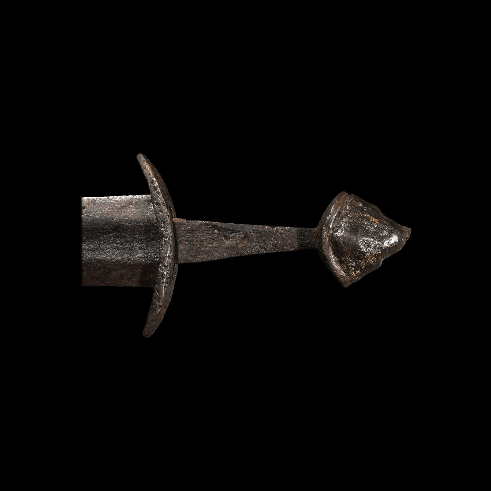 Viking Age Iron Sword with Cocked Hat Type Pommel
