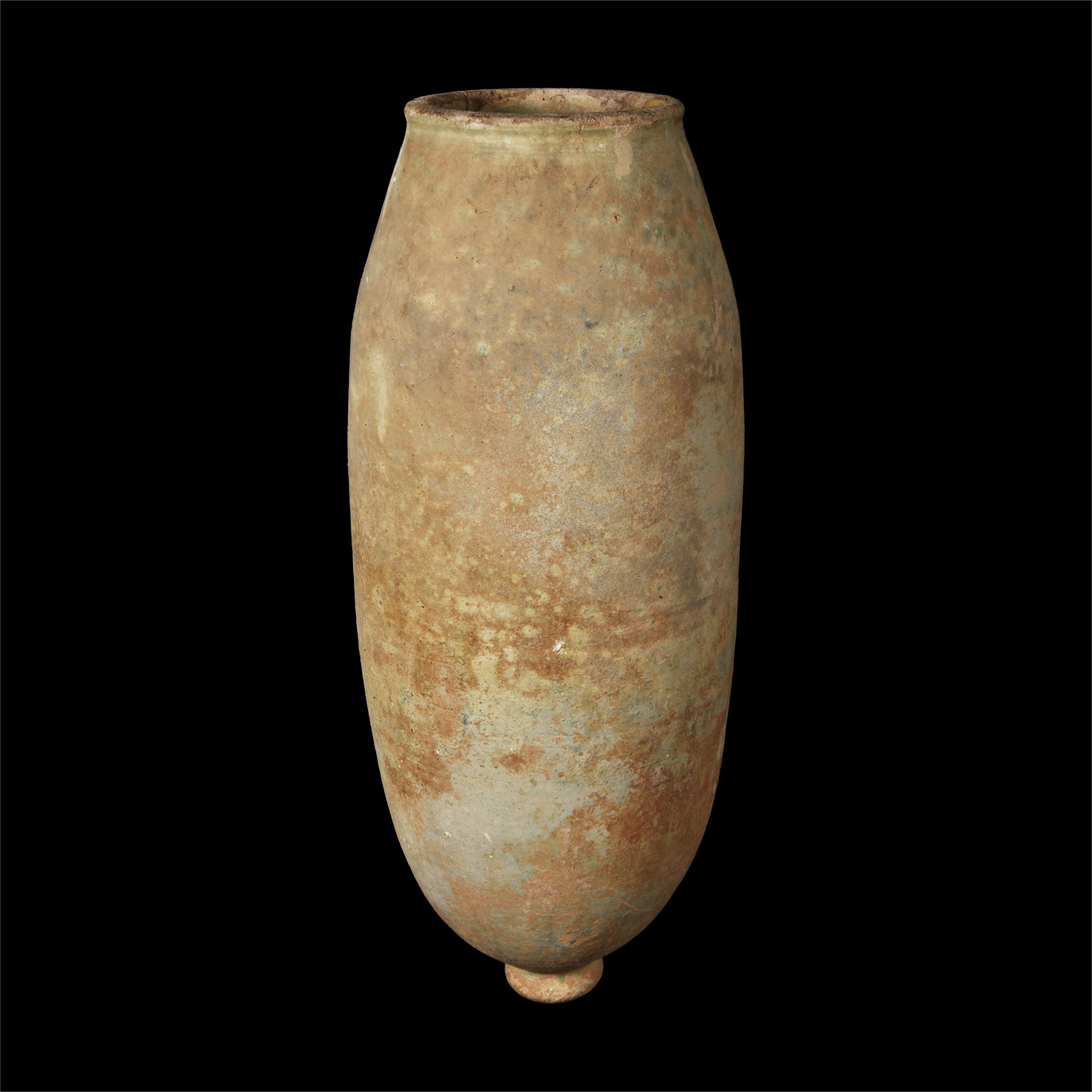 Parthian Blue Glazed Amphora-Type Vessel