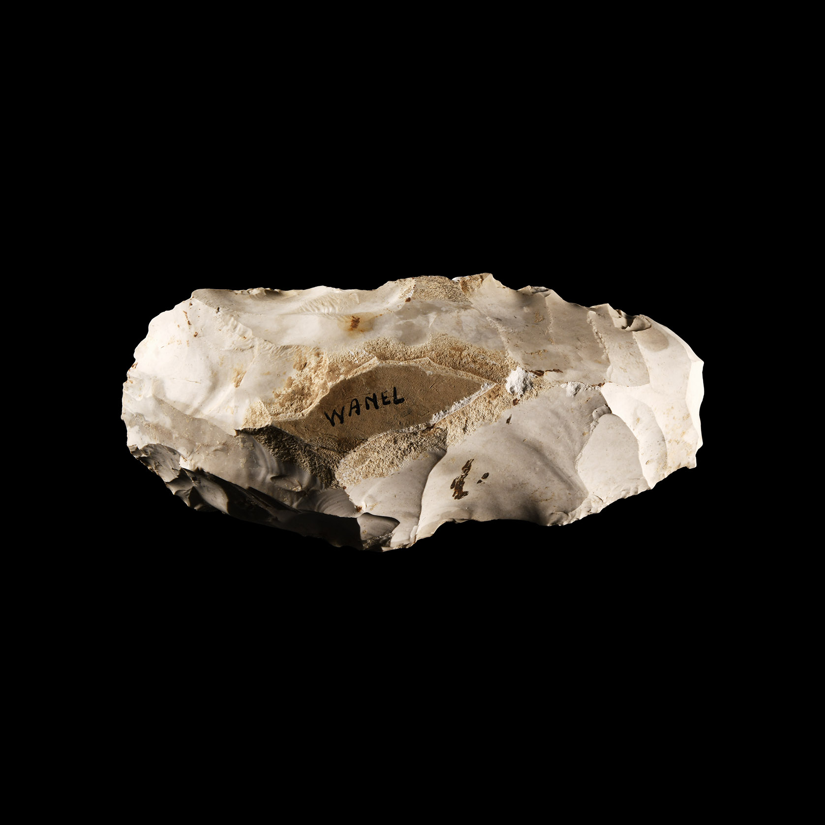 Stone Age Large French White Flint Adze