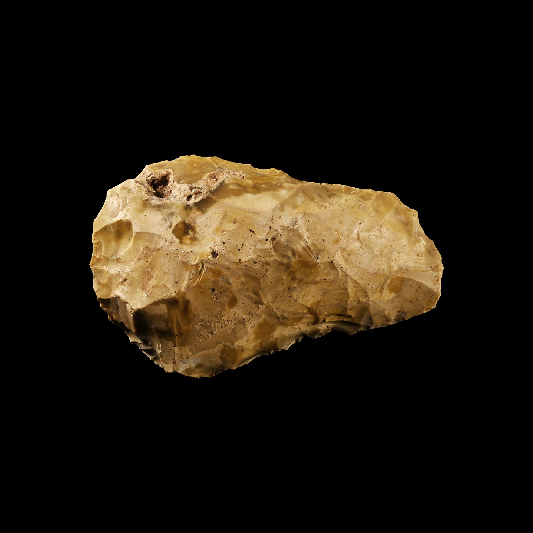 Stone Age English Acheulean Bifacial Handaxe