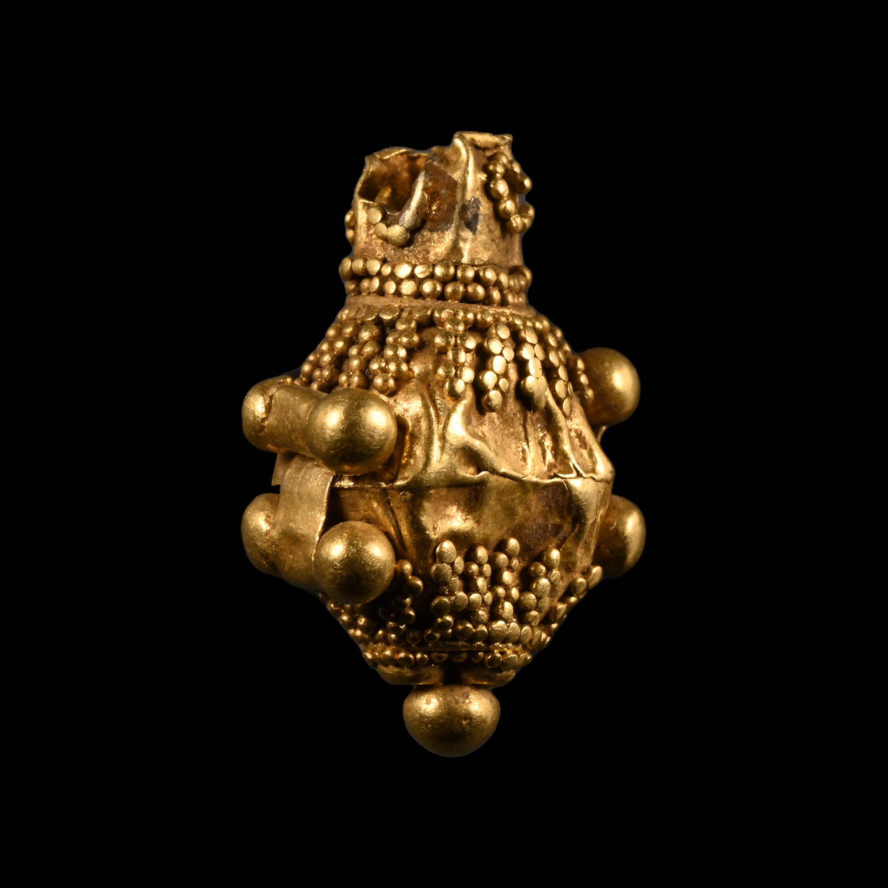 Byzantine Gold Filigree Finial