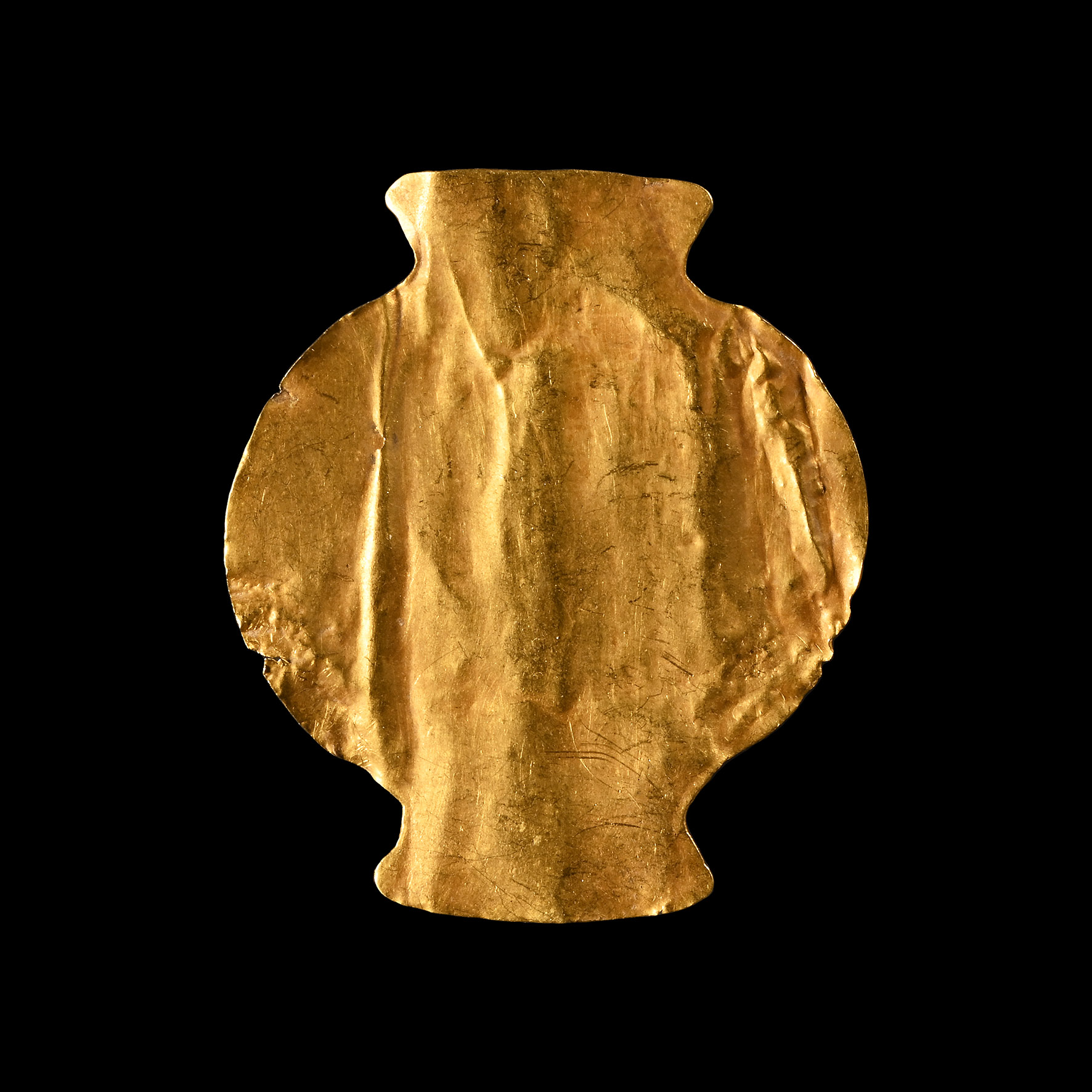 Western Asiatic Gold Butterfly Bead