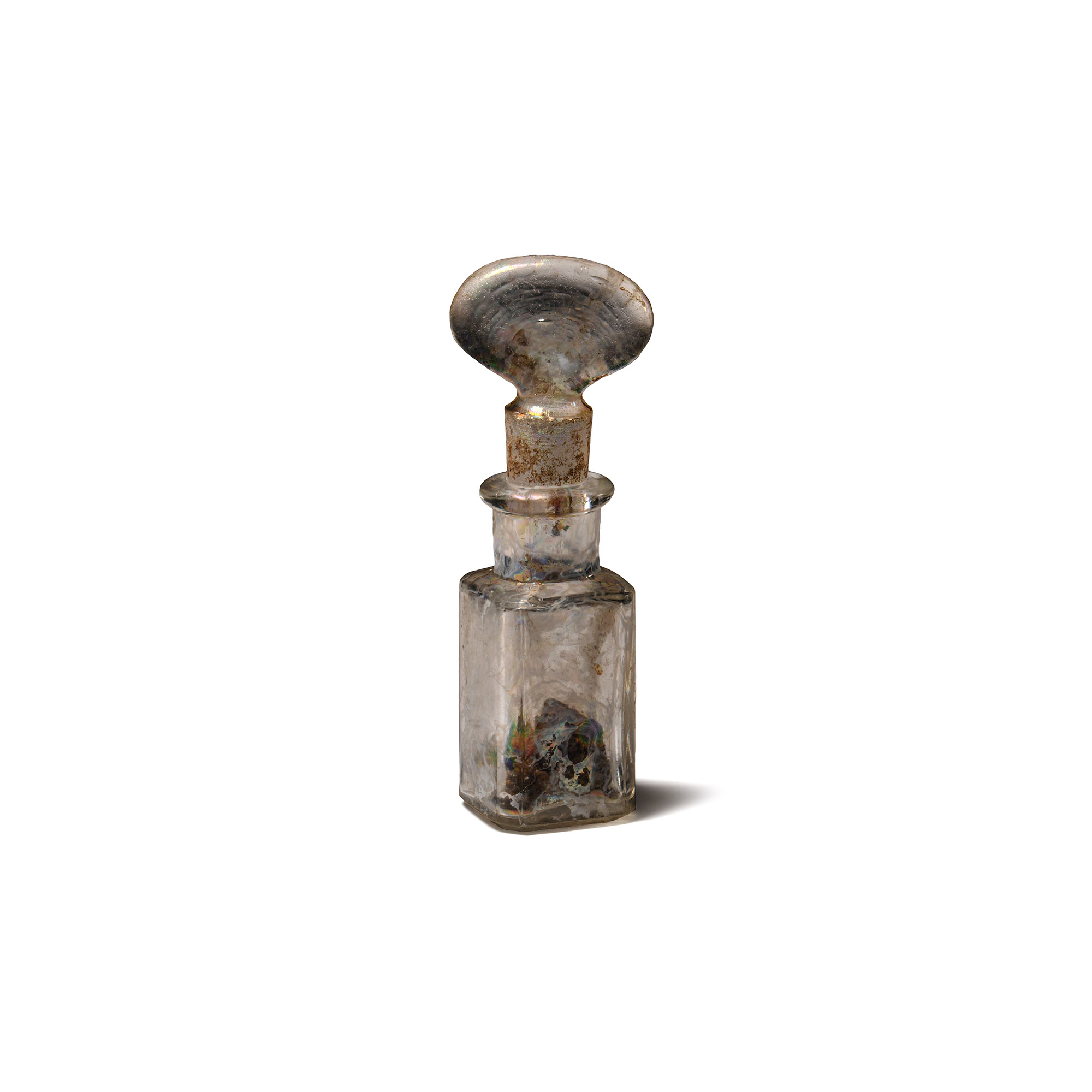 Post Medieval Glass Perfume Bottle