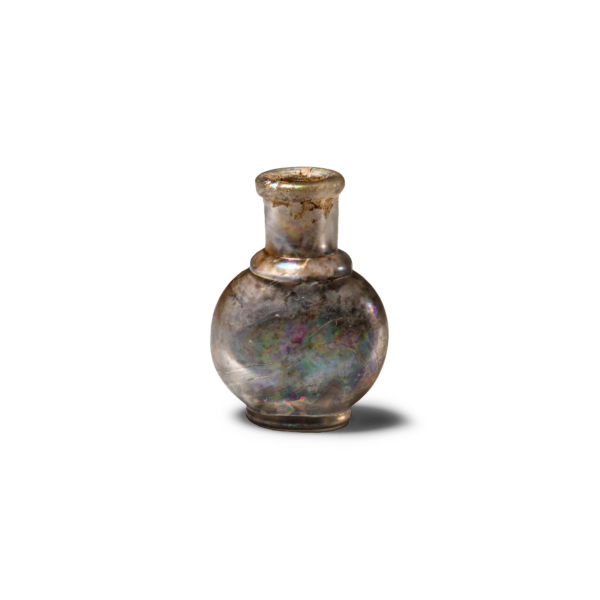 Post Medieval Glass Perfume Bottle